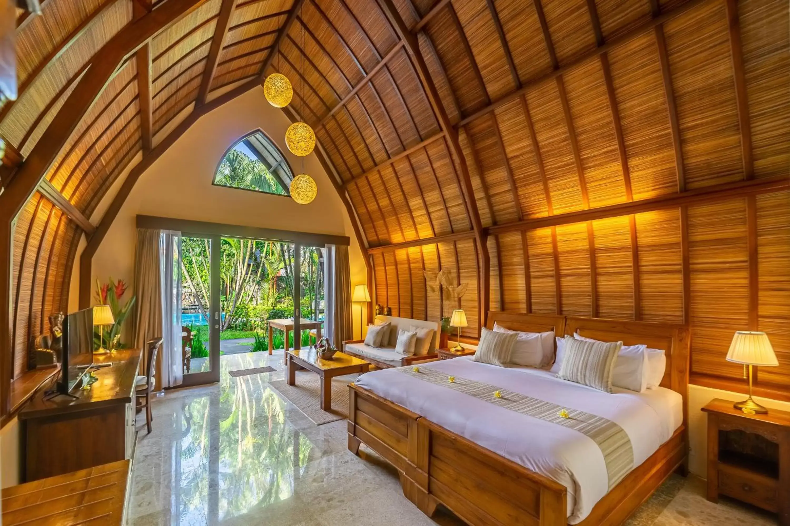 One-Bedroom Villa with King or Twin Bed in Klumpu Bali Resort One-Bedroom Villa with King or Twin Bed in Klumpu Bali Resort