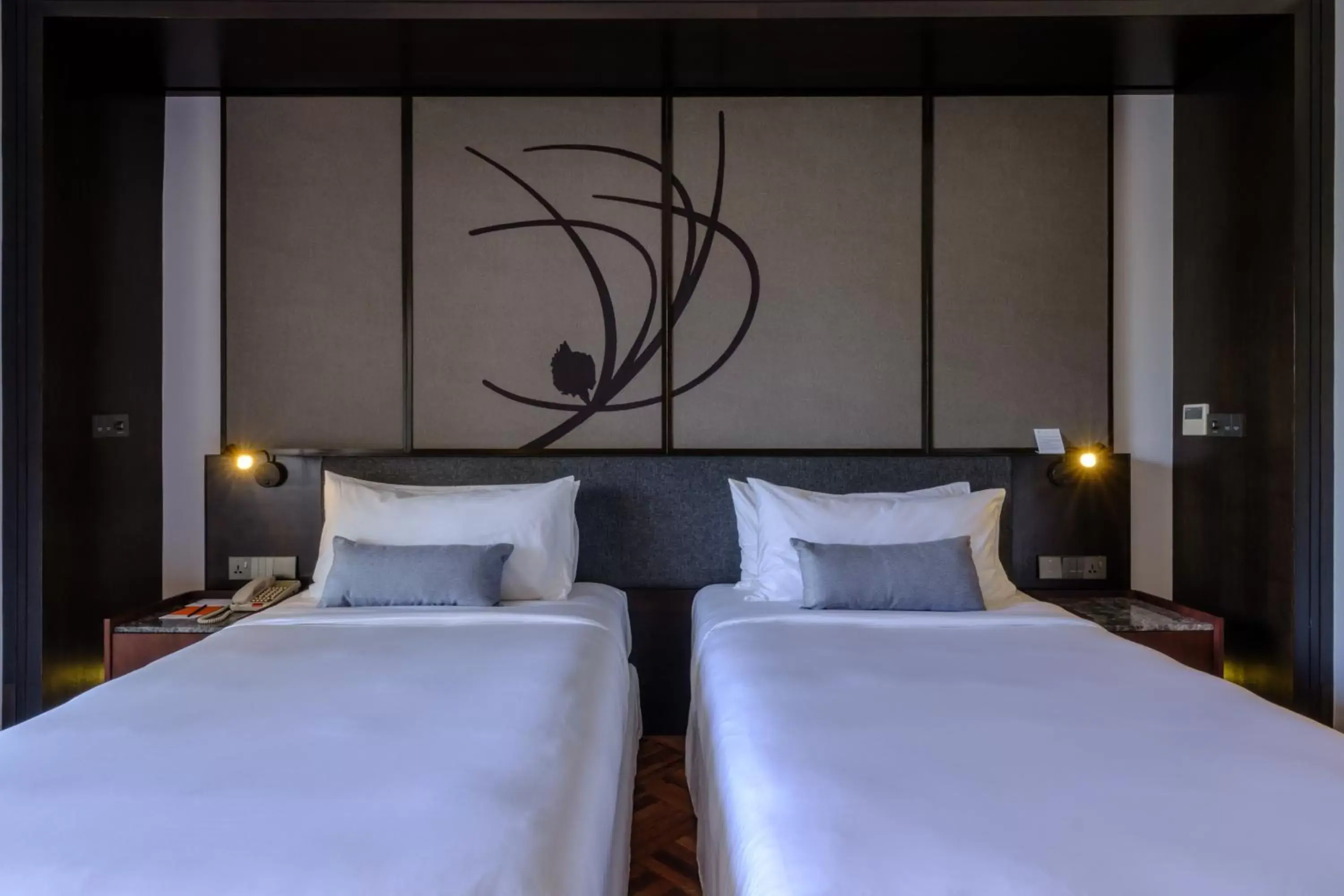 Deluxe Twin Room with Balcony and Sea View in Lone Pine, Penang, a Tribute Portfolio Resort Deluxe Twin Room with Balcony and Sea View in Lone Pine, Penang, a Tribute Portfolio Resort