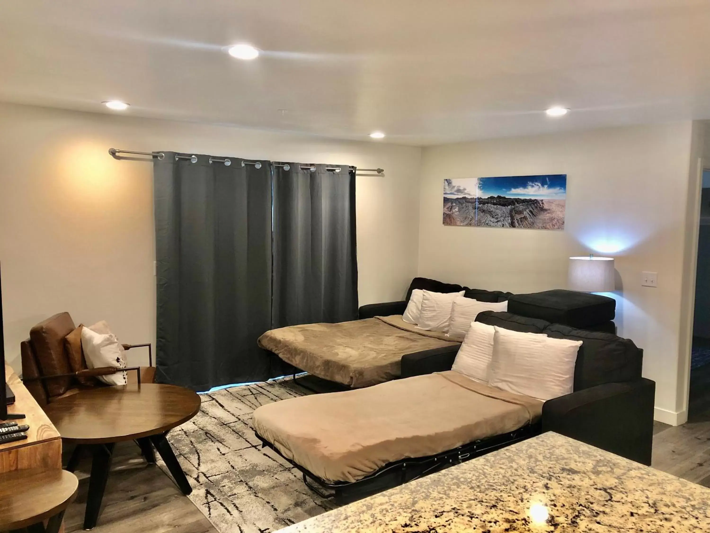 Seating Area in Moab Redcliff Condos Seating Area in Moab Redcliff Condos