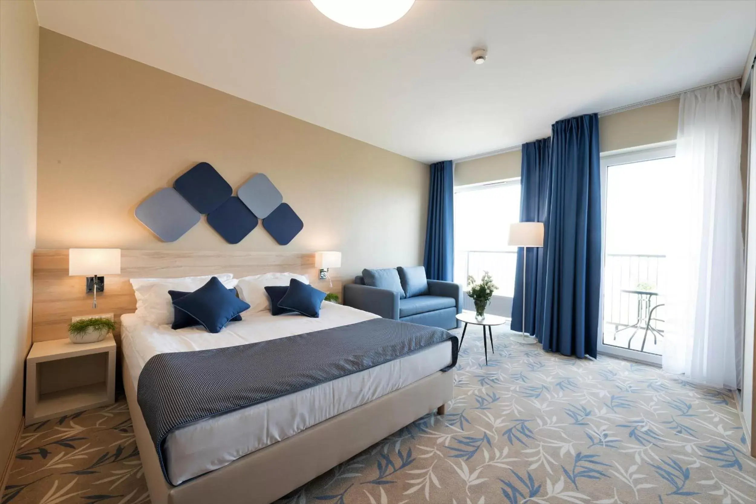 Deluxe Family Room in Blue Marine Mielno Deluxe Family Room in Blue Marine Mielno