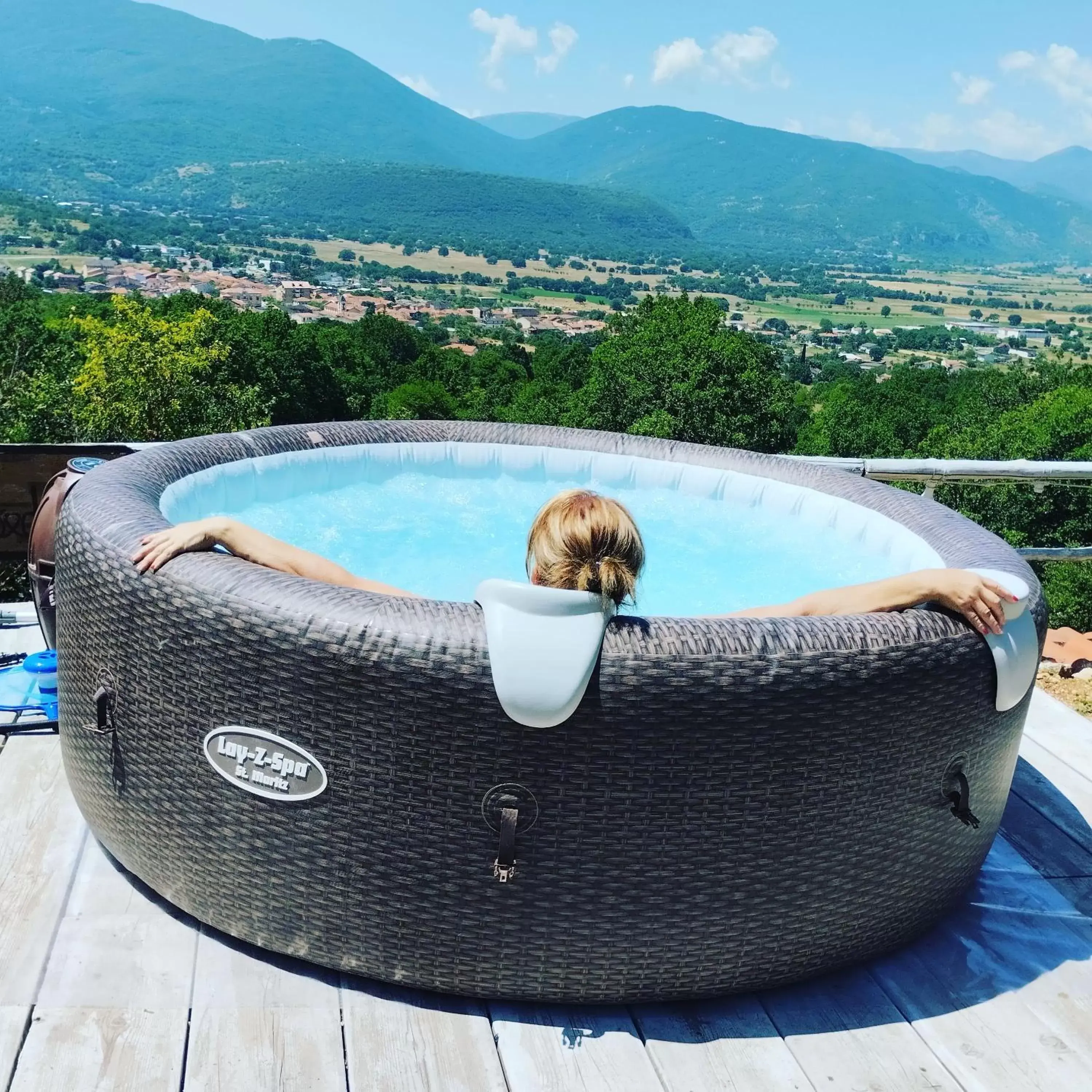 Swimming Pool in B&B LE GRETTE Swimming Pool in B&B LE GRETTE