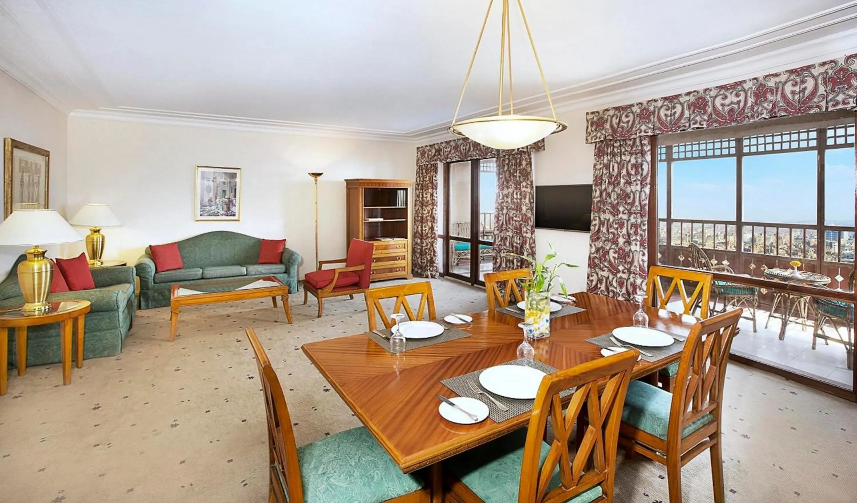 Family Connecting Guest Room City View in Cairo World Trade Center Hotel & Residences Family Connecting Guest Room City View in Cairo World Trade Center Hotel & Residences