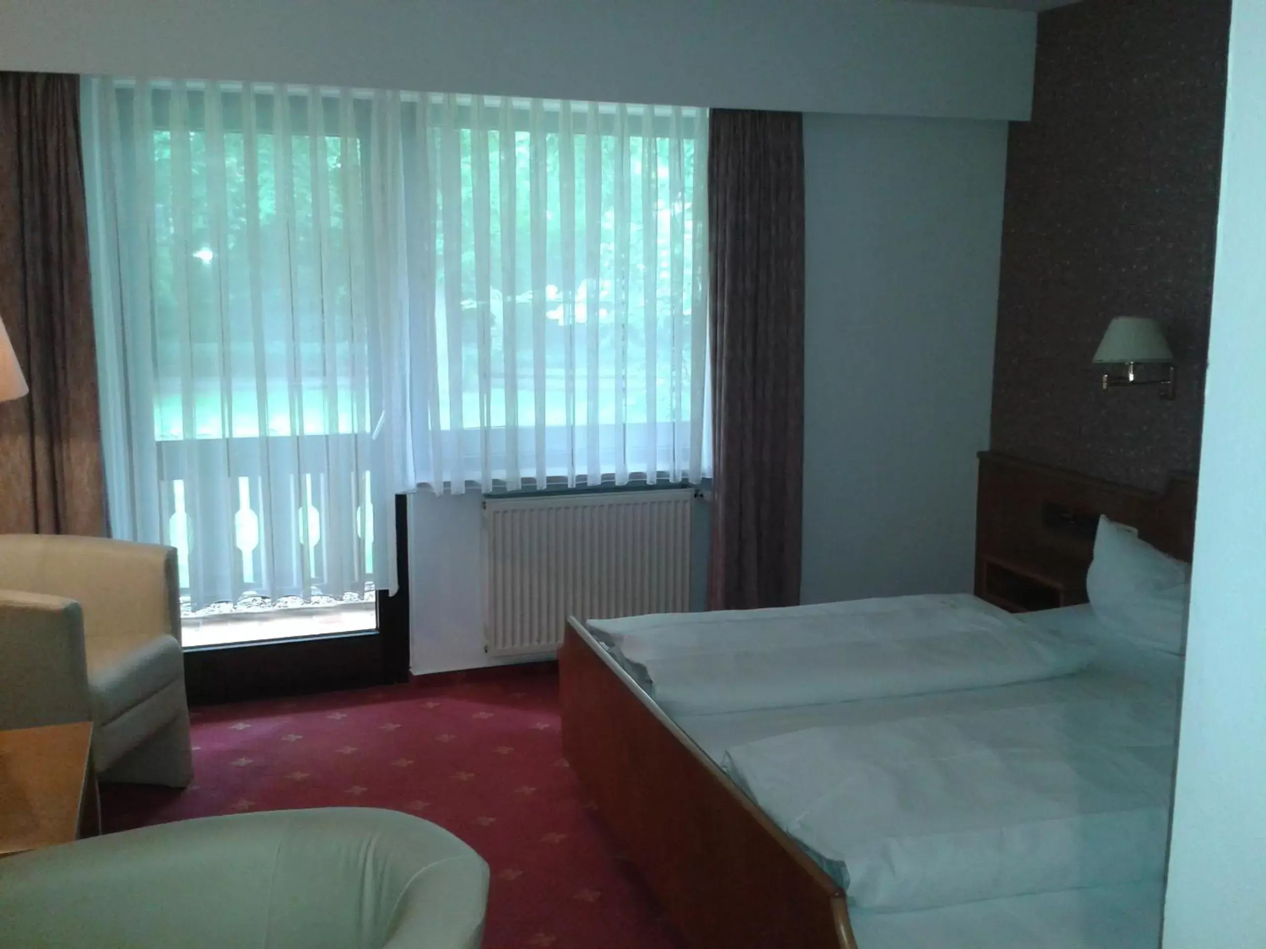 Double Room with Balcony - single occupancy in Hotel Büchner Garni Double Room with Balcony - single occupancy in Hotel Büchner Garni