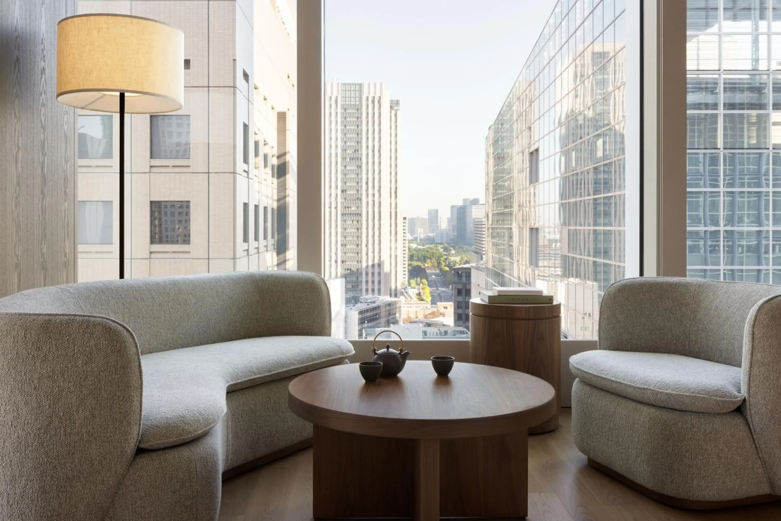 Deluxe Corner Suite with One King Bed and City View in Hotel Toranomon Hills, The Unbound Collection By Hyatt Deluxe Corner Suite with One King Bed and City View in Hotel Toranomon Hills, The Unbound Collection By Hyatt