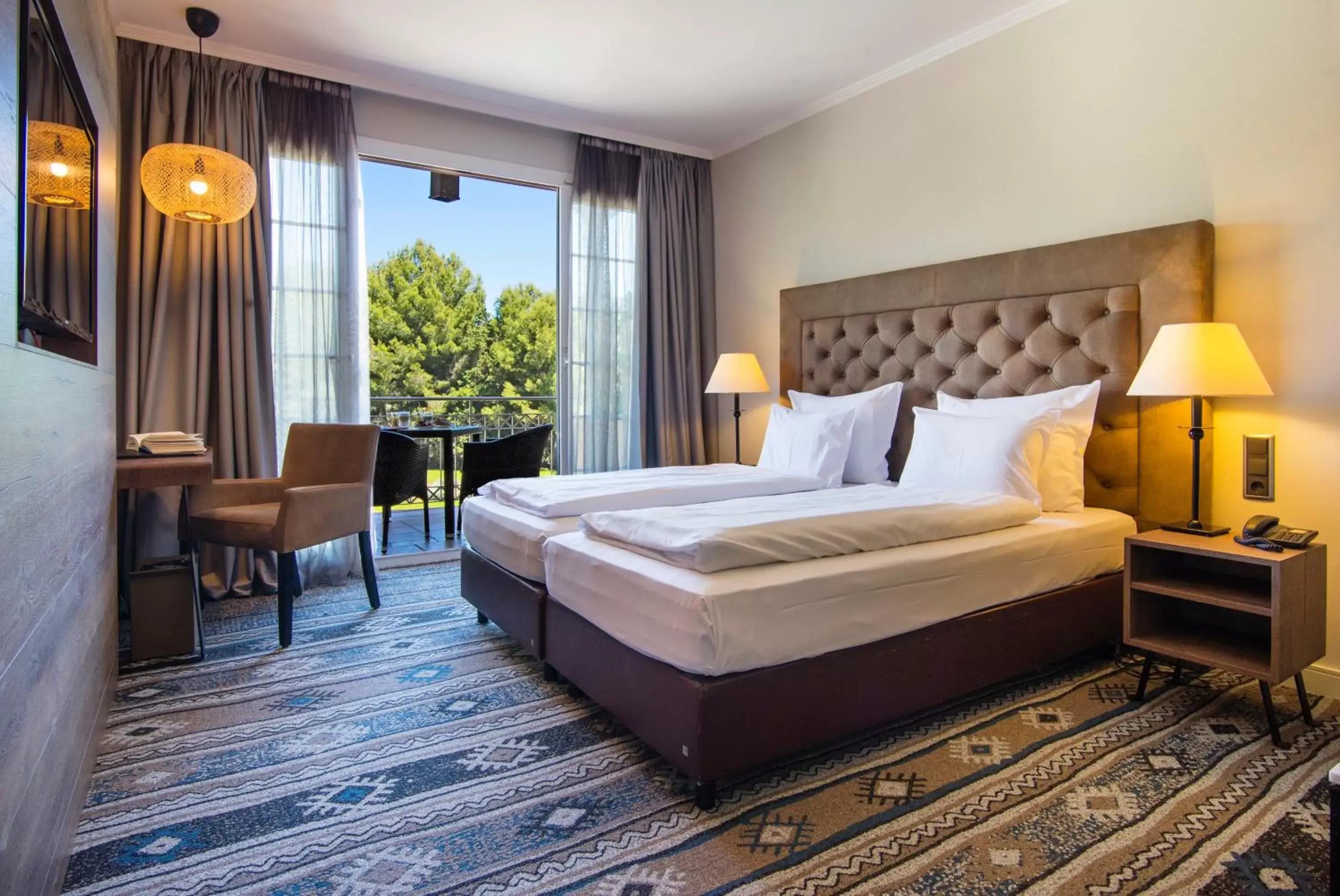 Twin Room in Lindner Hotel Mallorca Portals Nous, part of JdV by Hyatt Twin Room in Lindner Hotel Mallorca Portals Nous, part of JdV by Hyatt