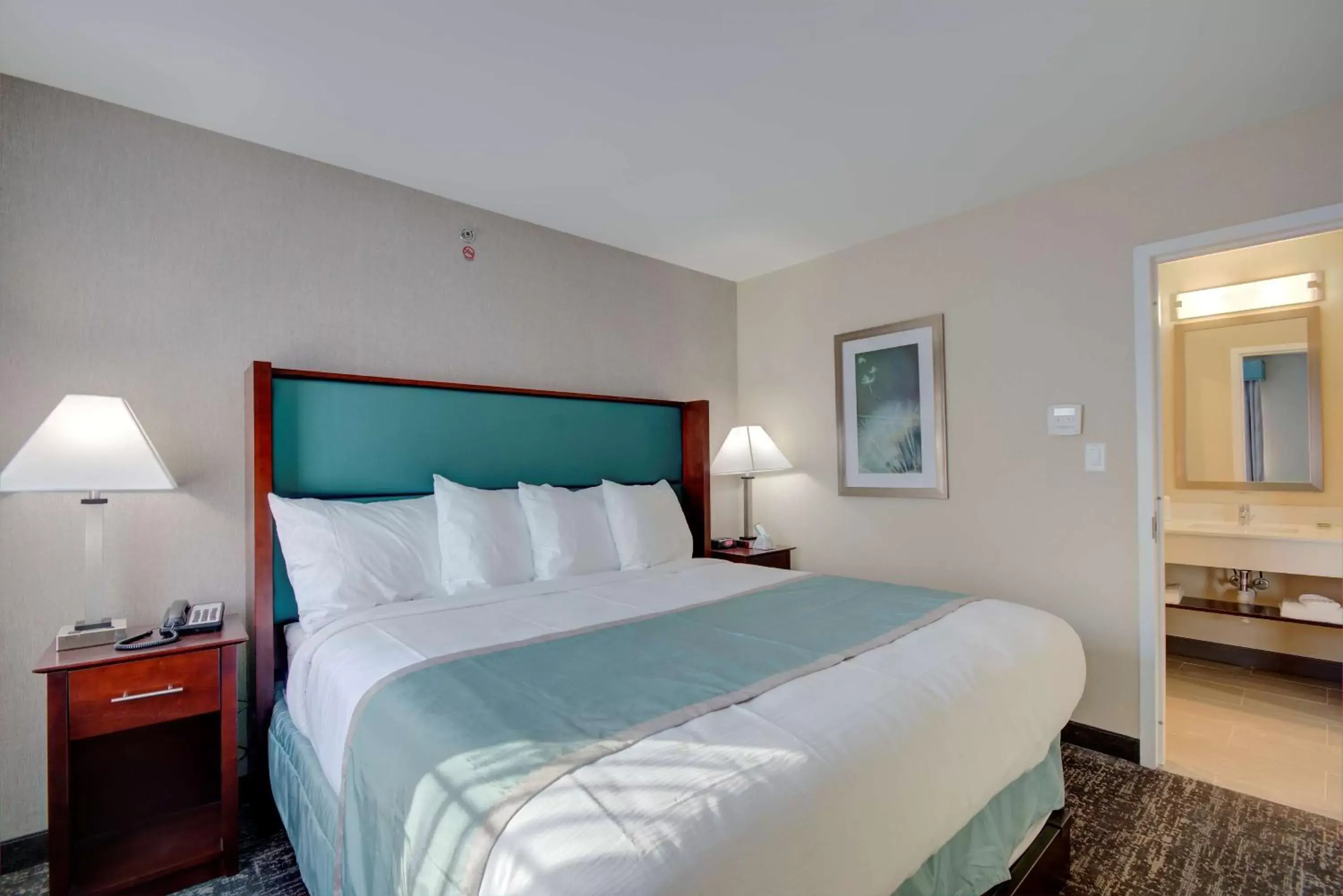 King Room in Best Western Hampshire Inn & Suites King Room in Best Western Hampshire Inn & Suites