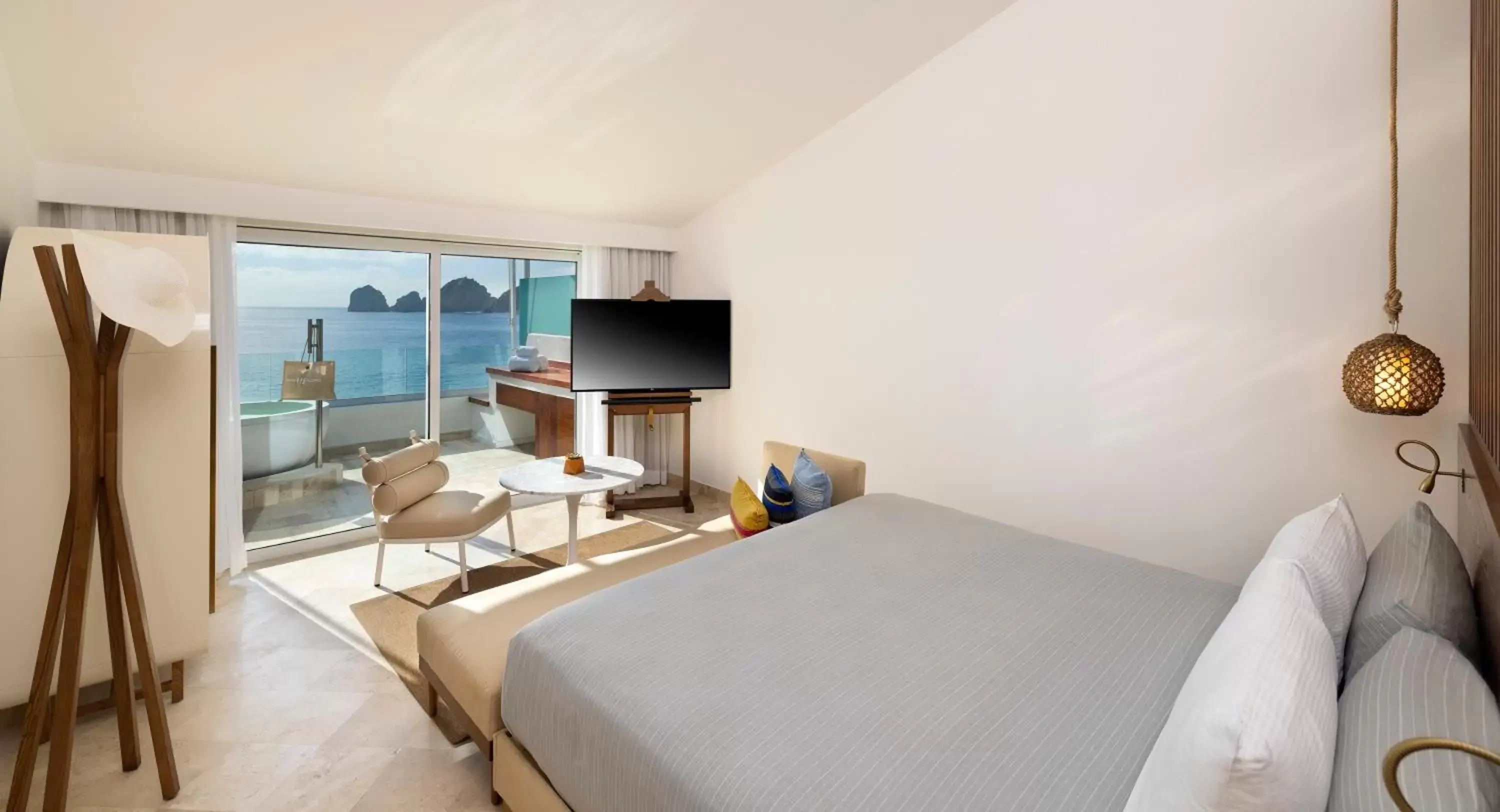 Extra ME+ Junior Suite Beach Front with Hot Tub in ME Cabo Extra ME+ Junior Suite Beach Front with Hot Tub in ME Cabo