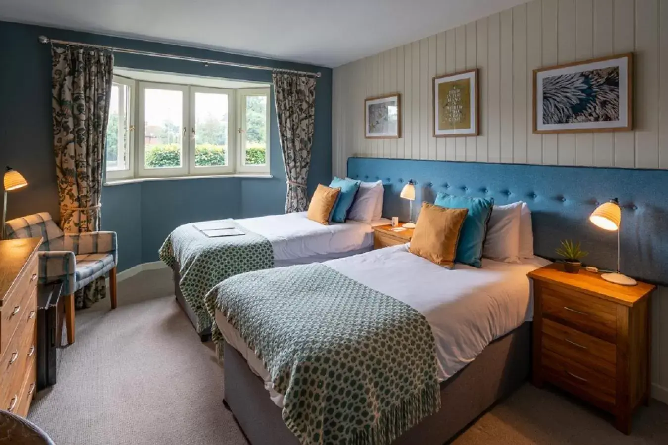 Executive Twin Room in The Bird In Hand Executive Twin Room in The Bird In Hand