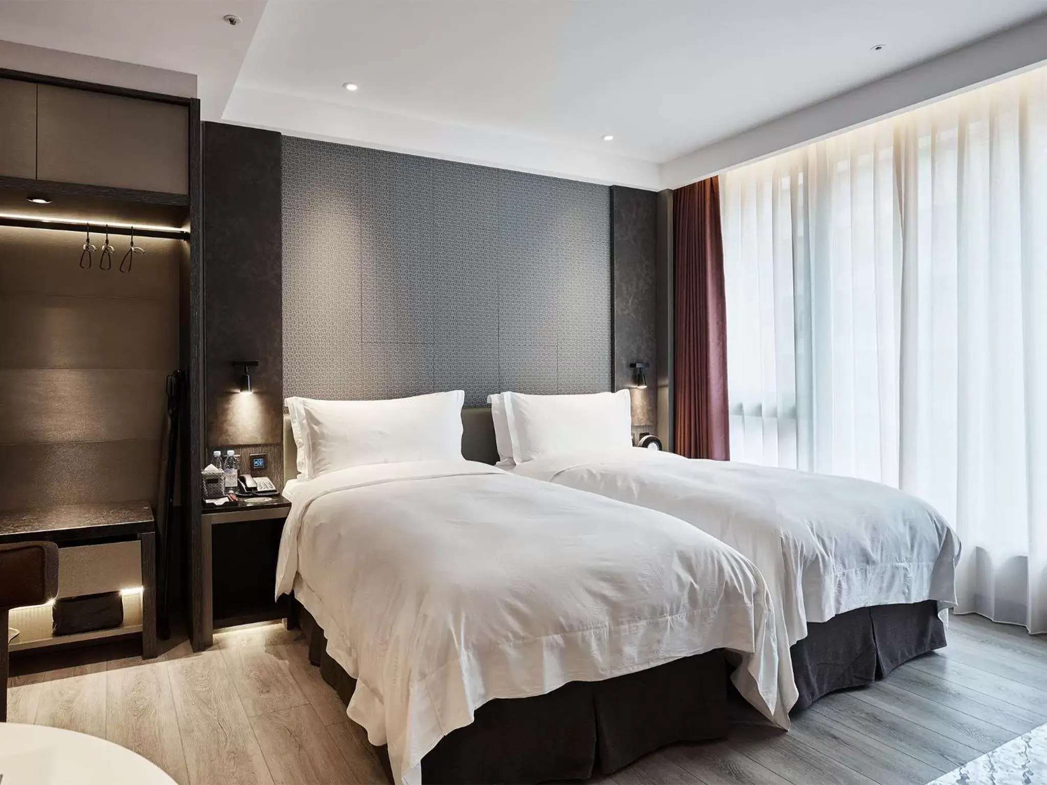 Standard Twin Room in The Tango Hotel Taipei Jiantan Standard Twin Room in The Tango Hotel Taipei Jiantan