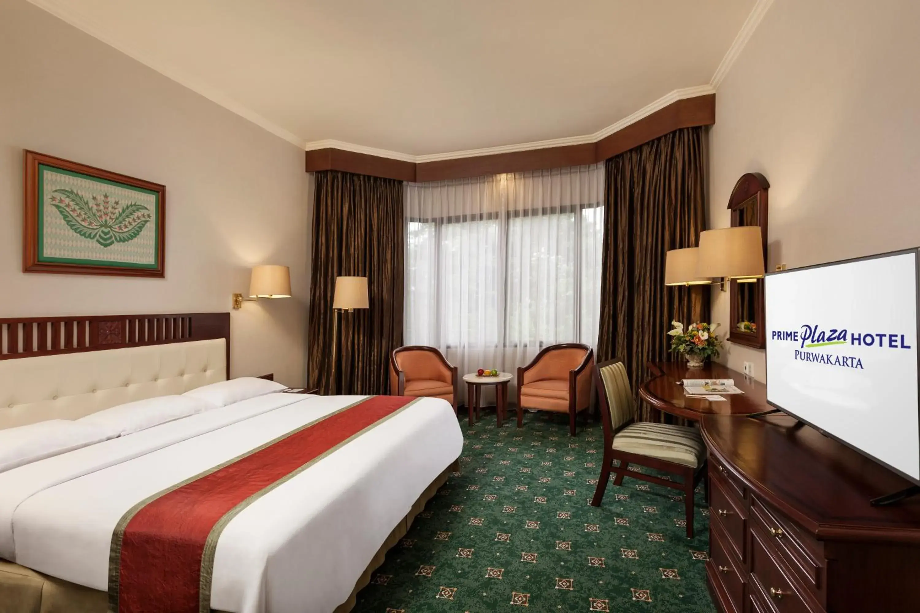 Deluxe Double or Twin Room in Prime Plaza Hotel Purwakarta Deluxe Double or Twin Room in Prime Plaza Hotel Purwakarta