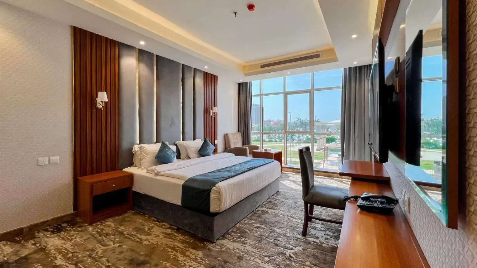 King Room with Garden View in فندق برادايس إن جده King Room with Garden View in فندق برادايس إن جده