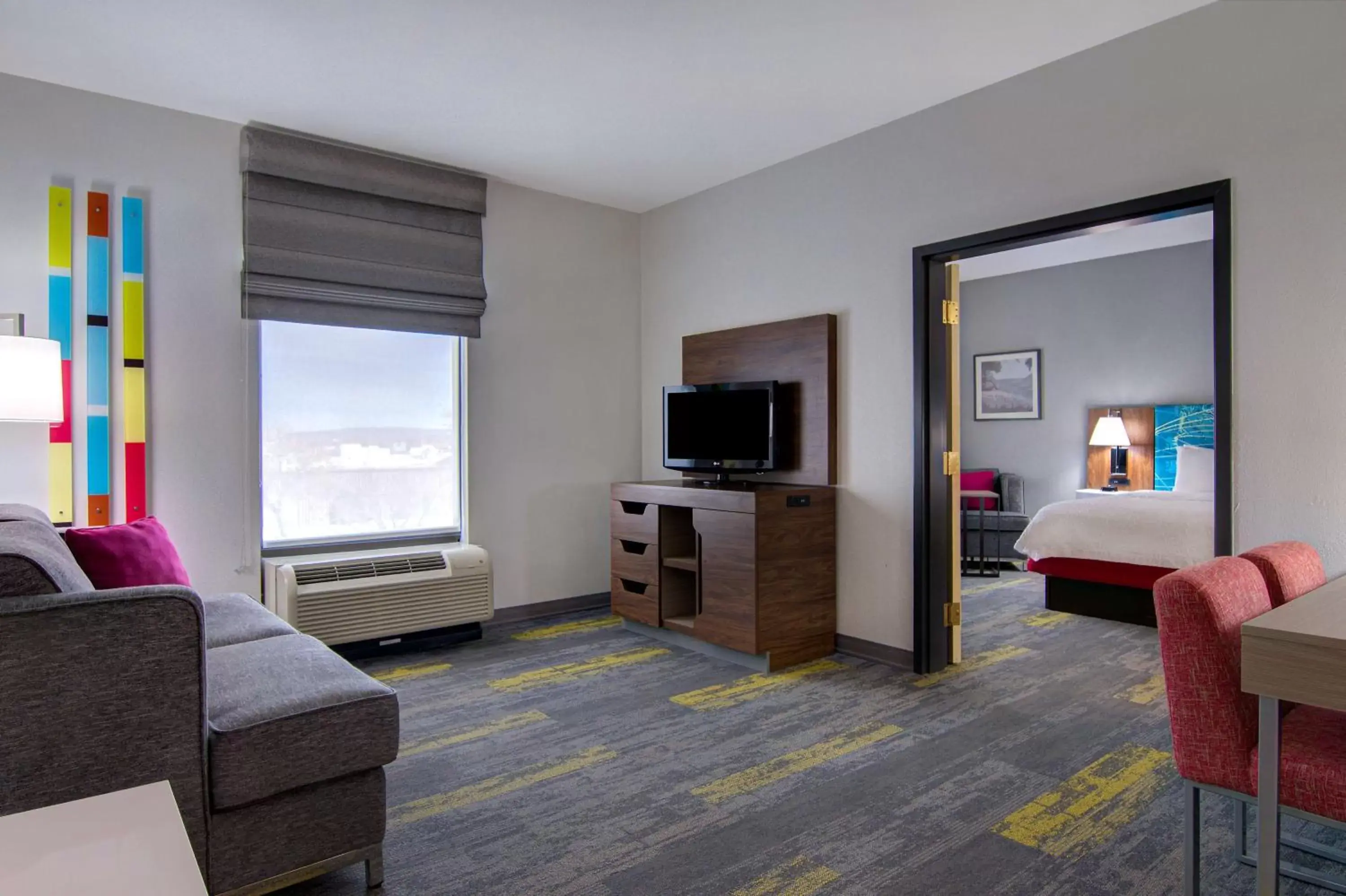 King Suite with Sofa Bed - Non-Smoking in Hampton Inn Fayetteville King Suite with Sofa Bed - Non-Smoking in Hampton Inn Fayetteville