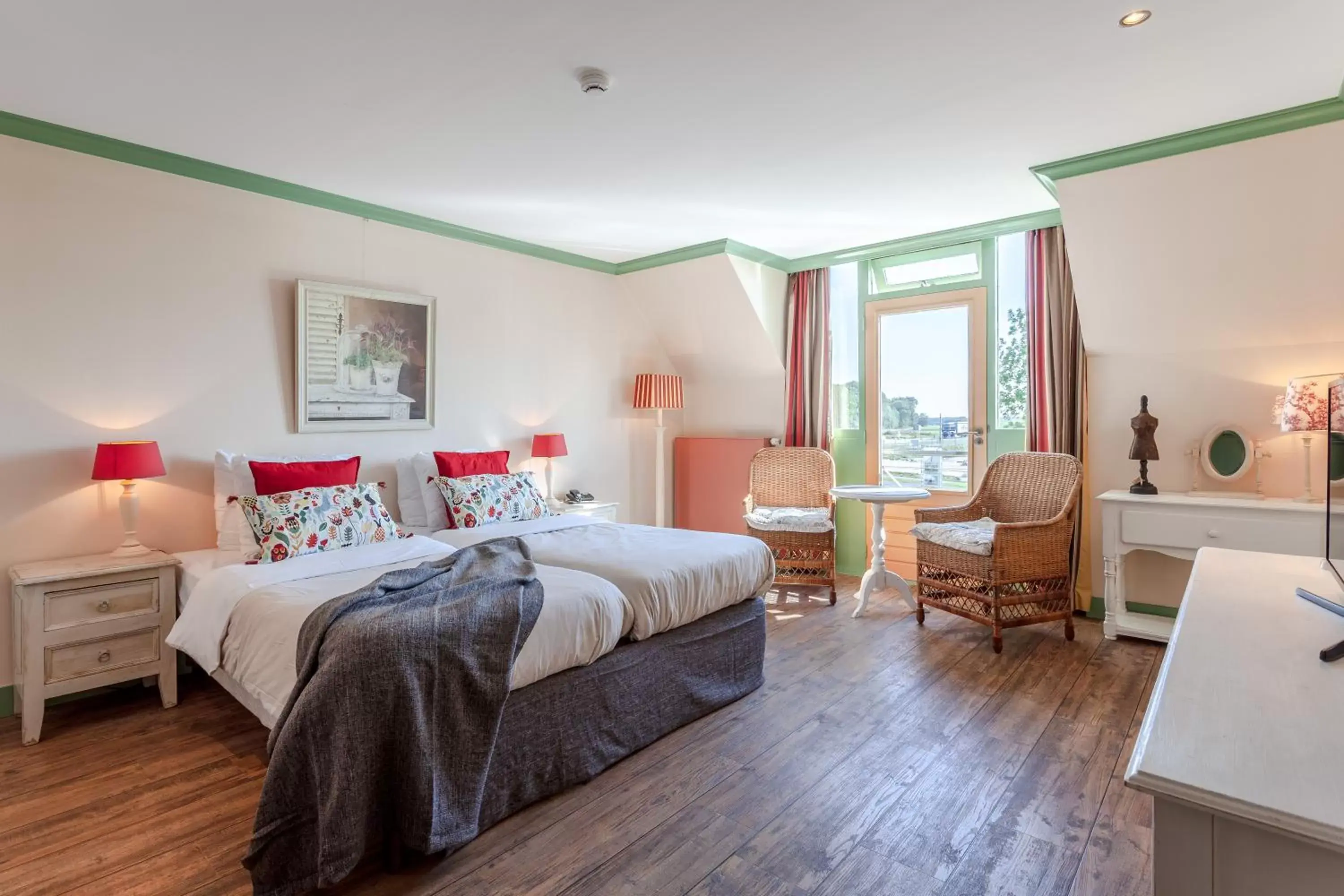 Comfort Double Room with Shower in Hajé Hotel Joure Comfort Double Room with Shower in Hajé Hotel Joure