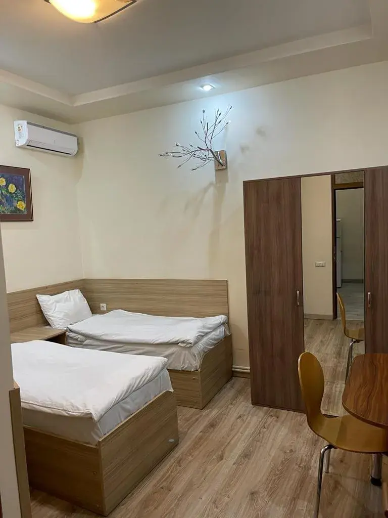 Twin Room with Private Bathroom No Window - single occupancy in Yerevan Hostel Twin Room with Private Bathroom No Window - single occupancy in Yerevan Hostel