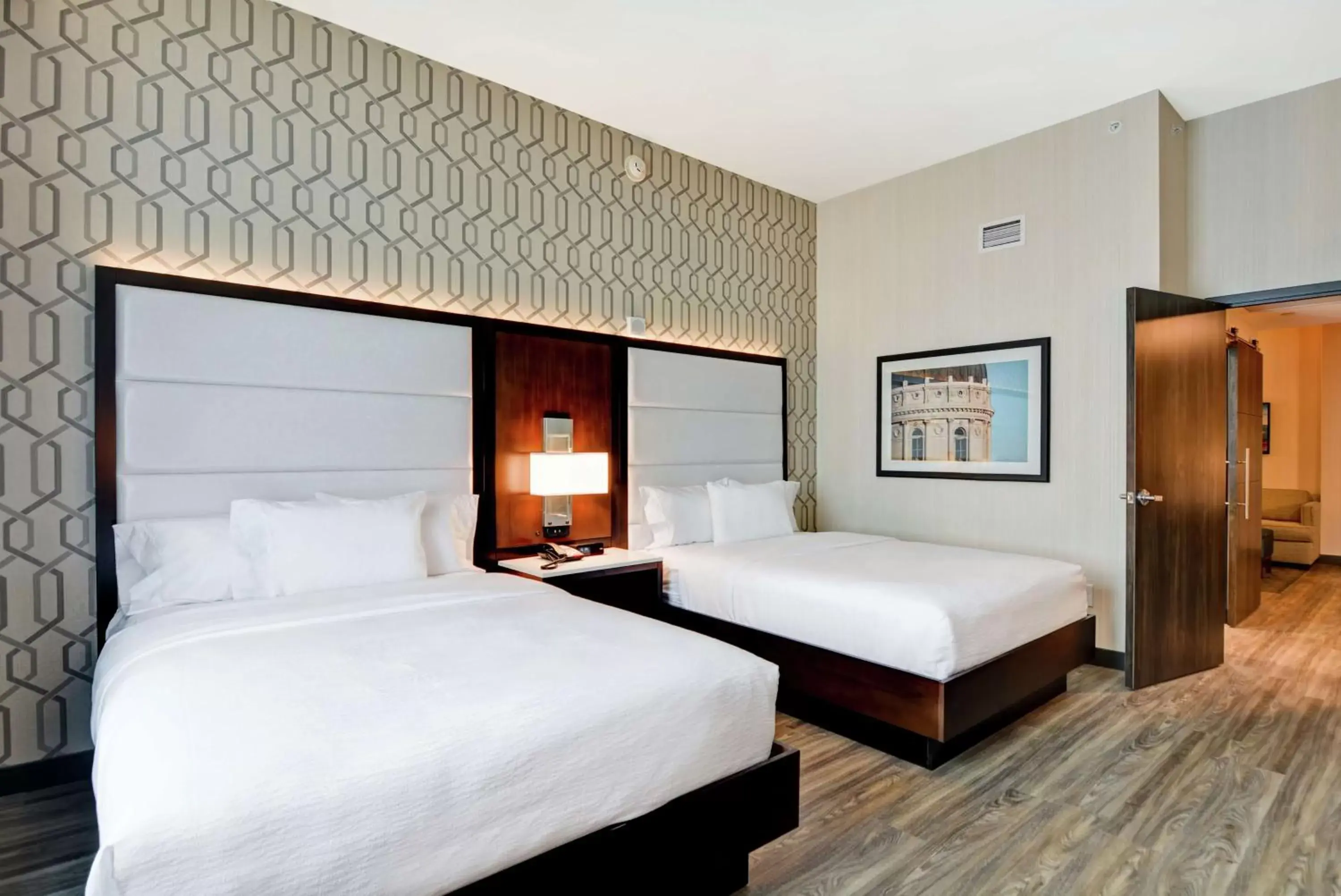 Two Room Suite with Two Queen Beds - Hearing Accessible in Embassy Suites By Hilton Plainfield Indianapolis Airport Two Room Suite with Two Queen Beds - Hearing Accessible in Embassy Suites By Hilton Plainfield Indianapolis Airport