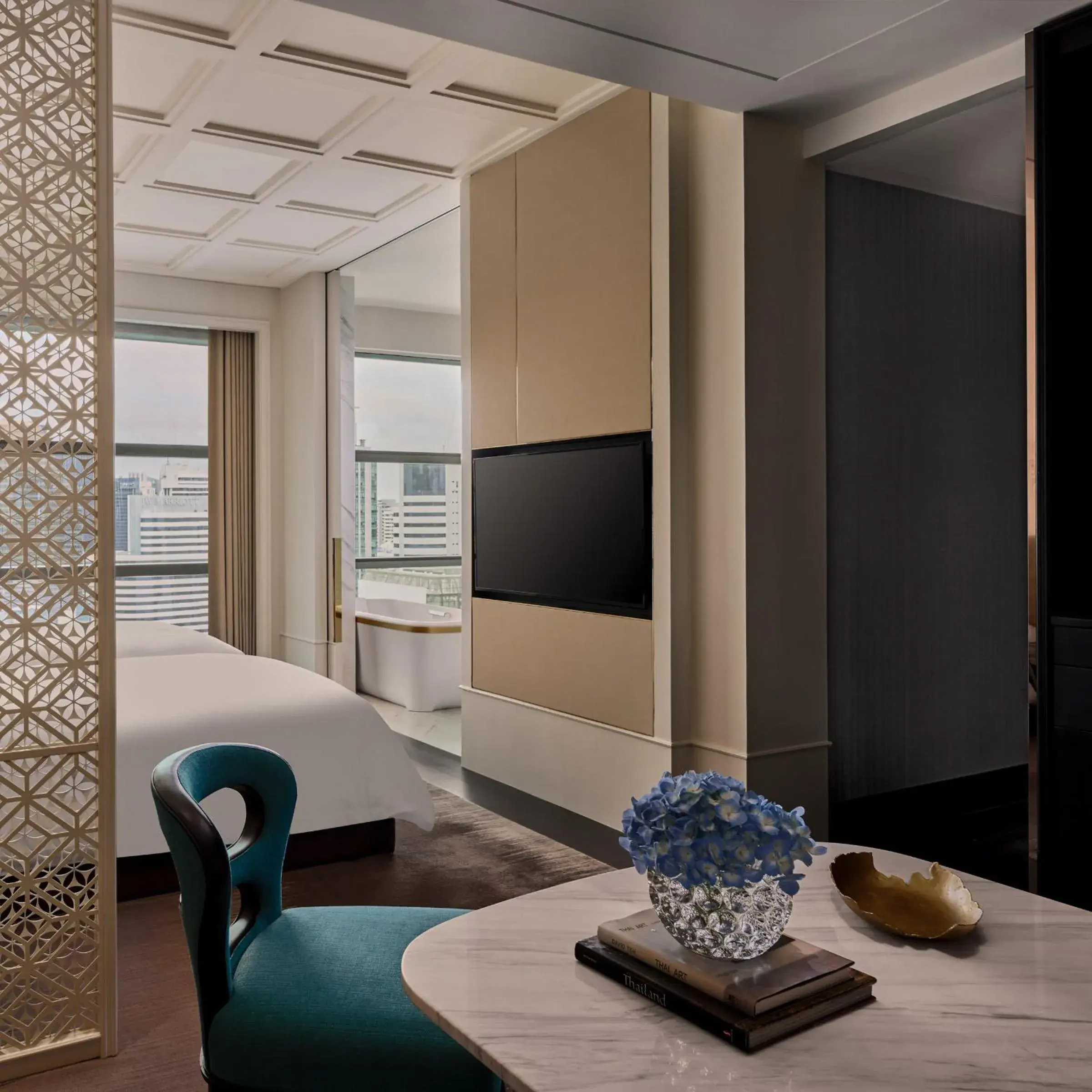 Executive Twin Room in Rosewood Bangkok Executive Twin Room in Rosewood Bangkok