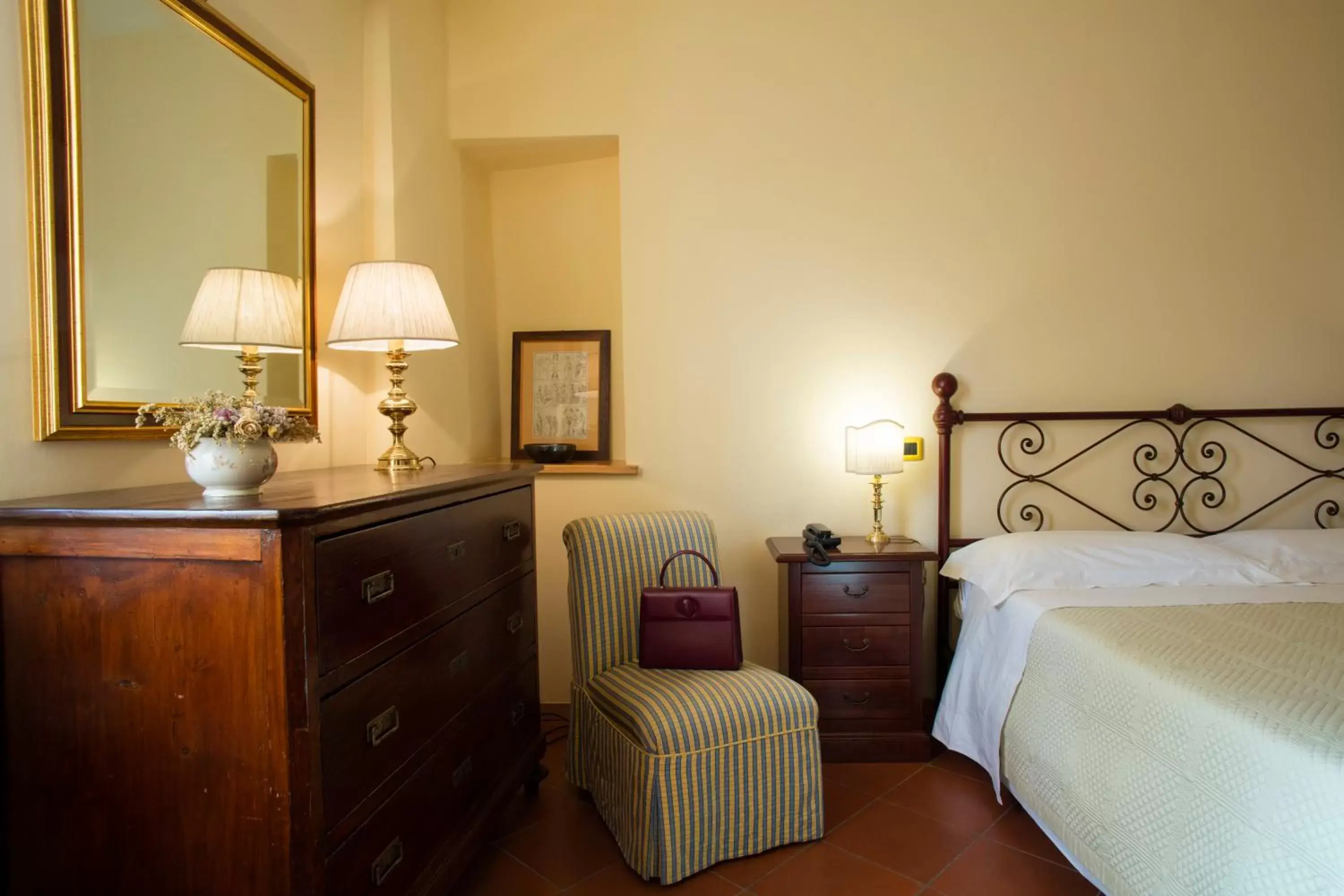 Double Room in Albergo Villa Cristina Double Room in Albergo Villa Cristina