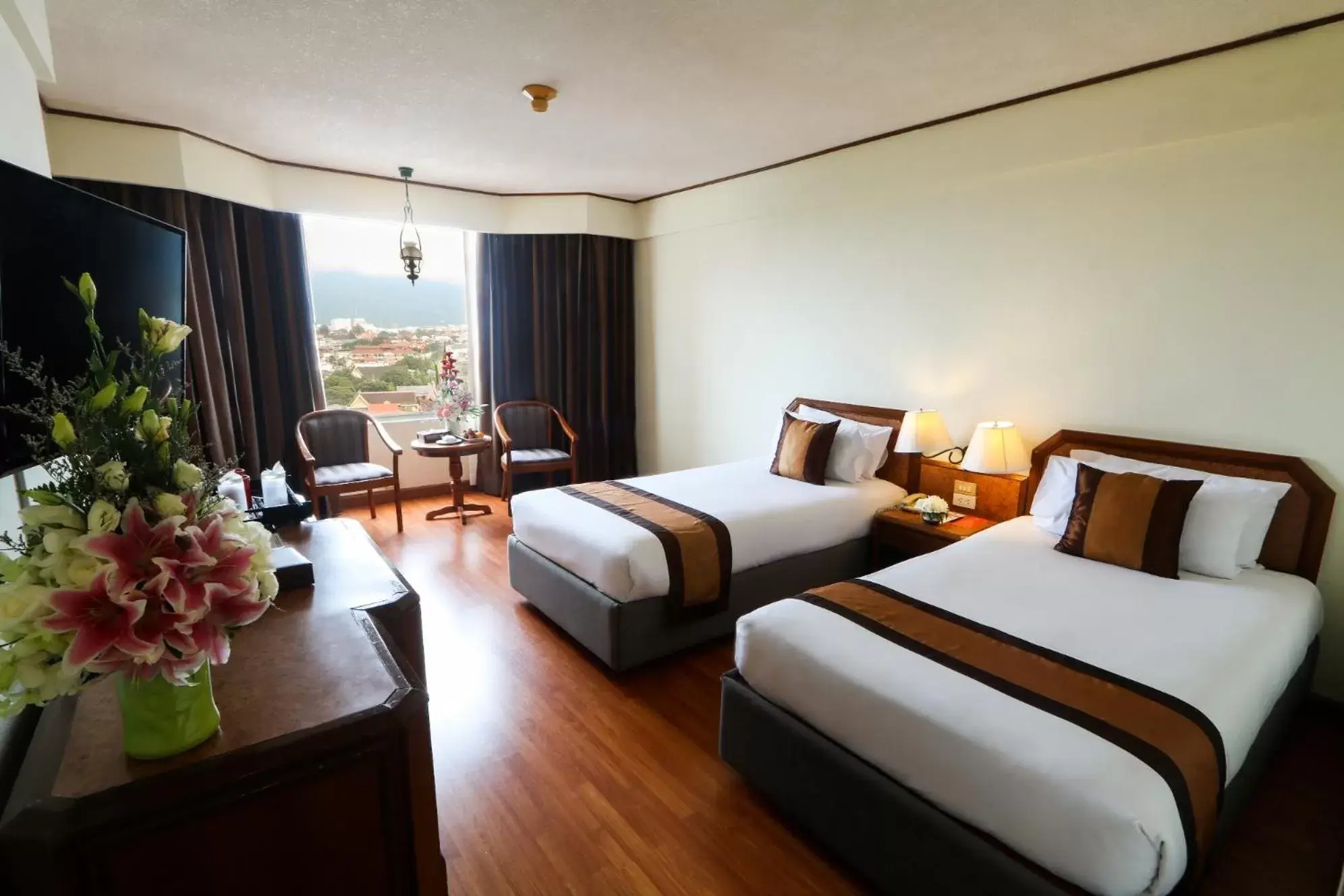 Double or Twin Room in Duangtawan Hotel Chiang Mai -SHA Extra Plus Double or Twin Room in Duangtawan Hotel Chiang Mai -SHA Extra Plus
