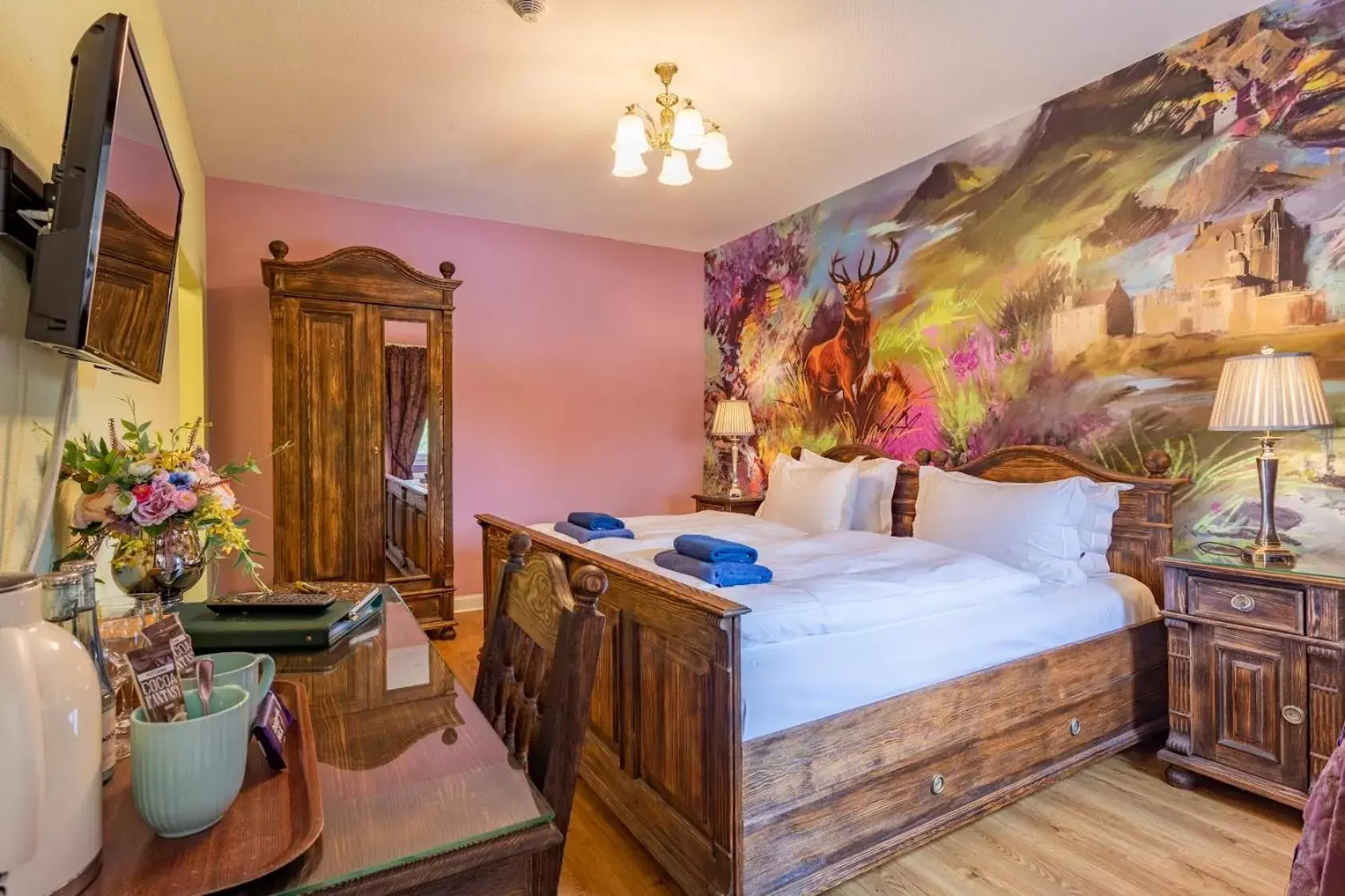 Scottish Room in The Little Britain Inn Themed Hotel One of a Kind In Europe Scottish Room in The Little Britain Inn Themed Hotel One of a Kind In Europe