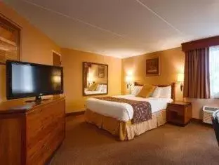 King Room with Roll-In Shower - Mobility Accessible/Non-Smoking in SureStay Plus Hotel by Best Western Black River Falls King Room with Roll-In Shower - Mobility Accessible/Non-Smoking in SureStay Plus Hotel by Best Western Black River Falls