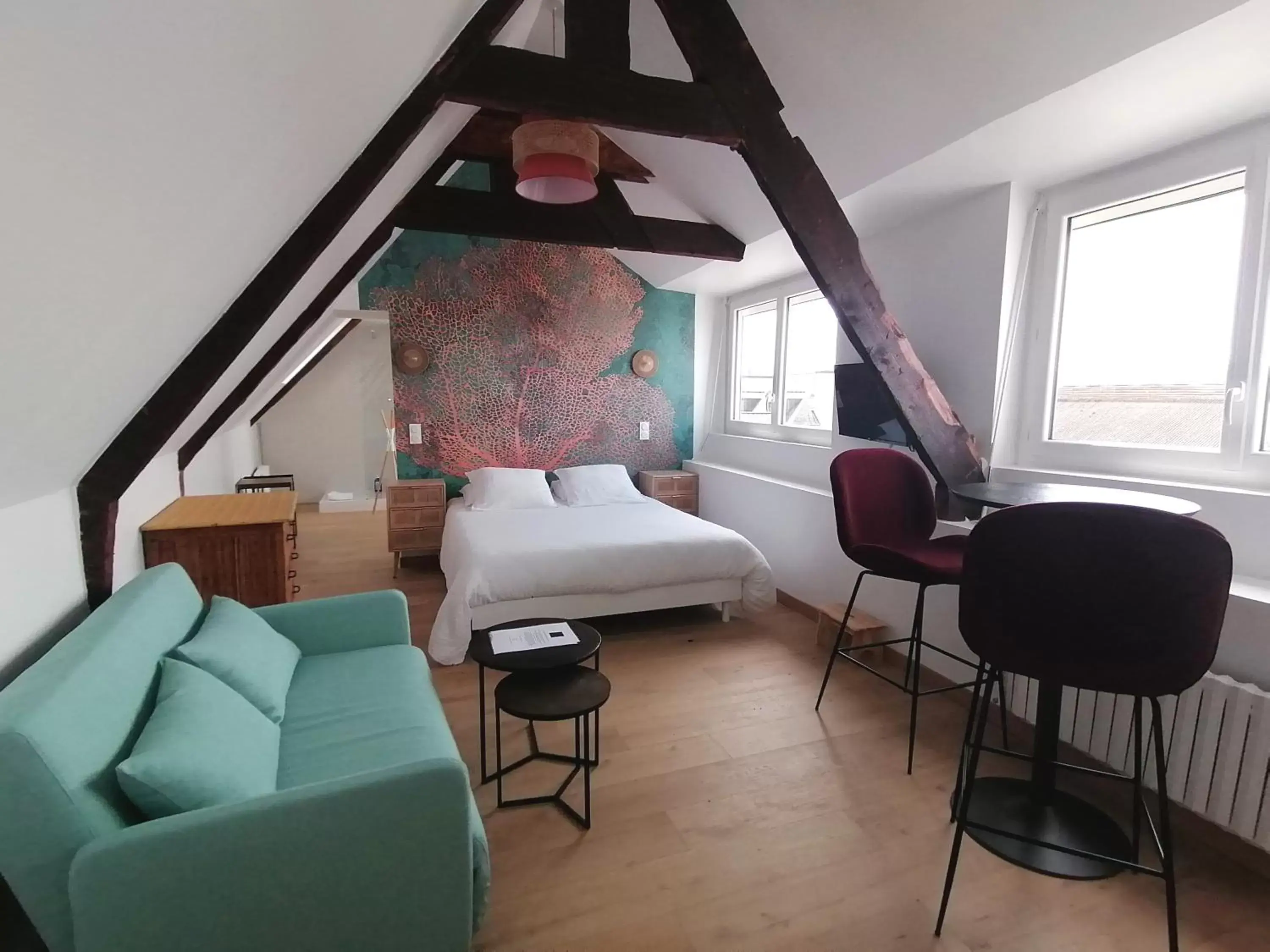 Family Room with Sea View in La bulle d'Etel, chambres & spa Family Room with Sea View in La bulle d'Etel, chambres & spa