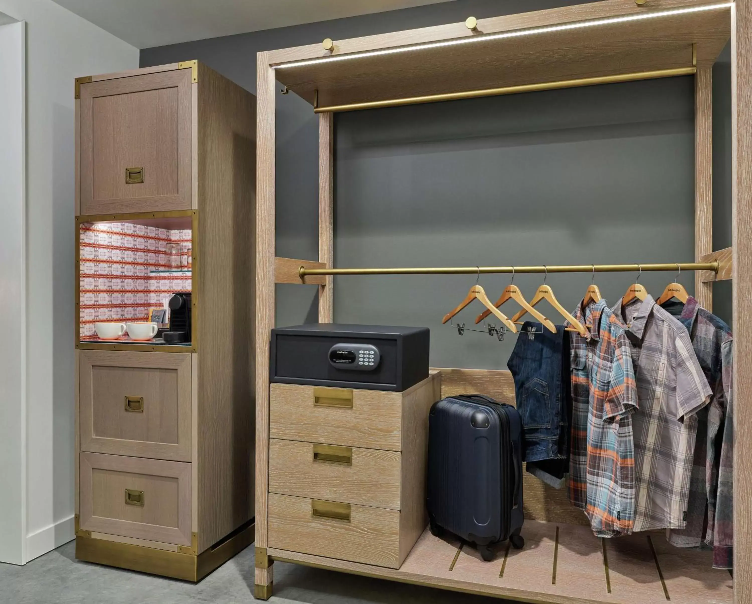 Deluxe Room with Two Queen Beds - Mobility Accessible with Roll-In Shower in Canopy by Hilton Portland Pearl District Deluxe Room with Two Queen Beds - Mobility Accessible with Roll-In Shower in Canopy by Hilton Portland Pearl District