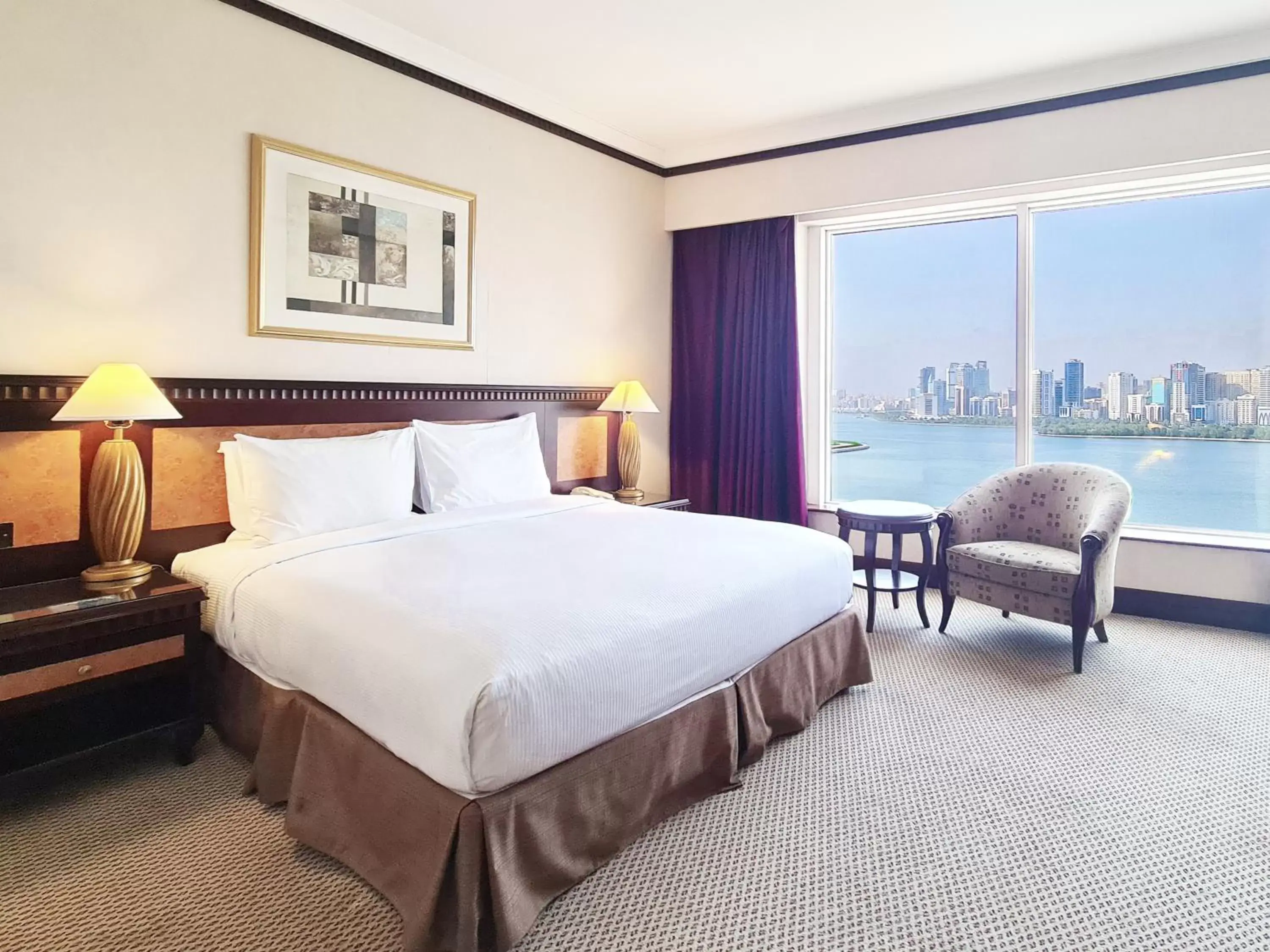 Premium Lagoon King Room in Corniche Hotel Sharjah Premium Lagoon King Room in Corniche Hotel Sharjah