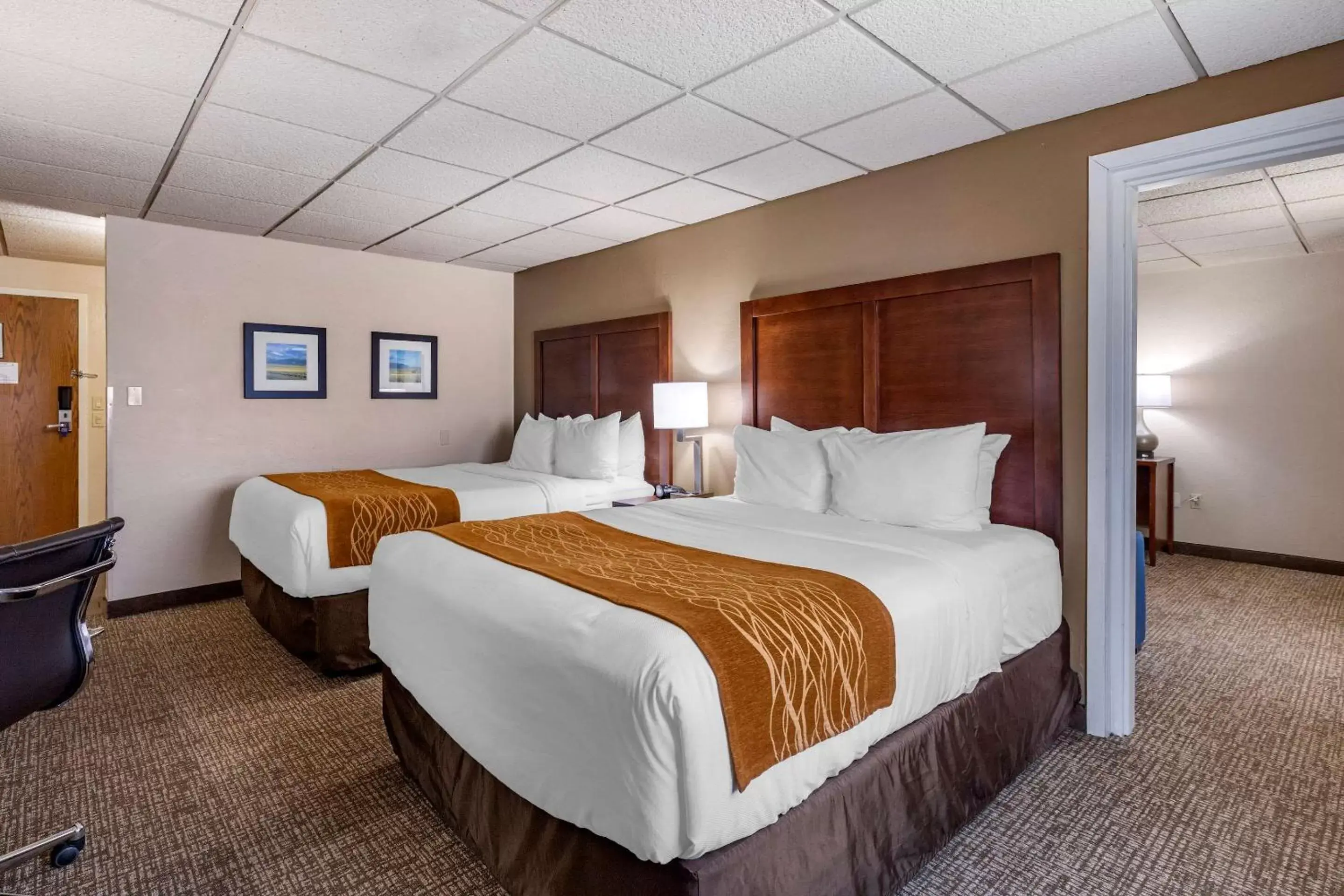 Queen Room with Two Queen Beds - Non-Smoking in Comfort Inn Butte City Center I-15 - I-90 Queen Room with Two Queen Beds - Non-Smoking in Comfort Inn Butte City Center I-15 - I-90