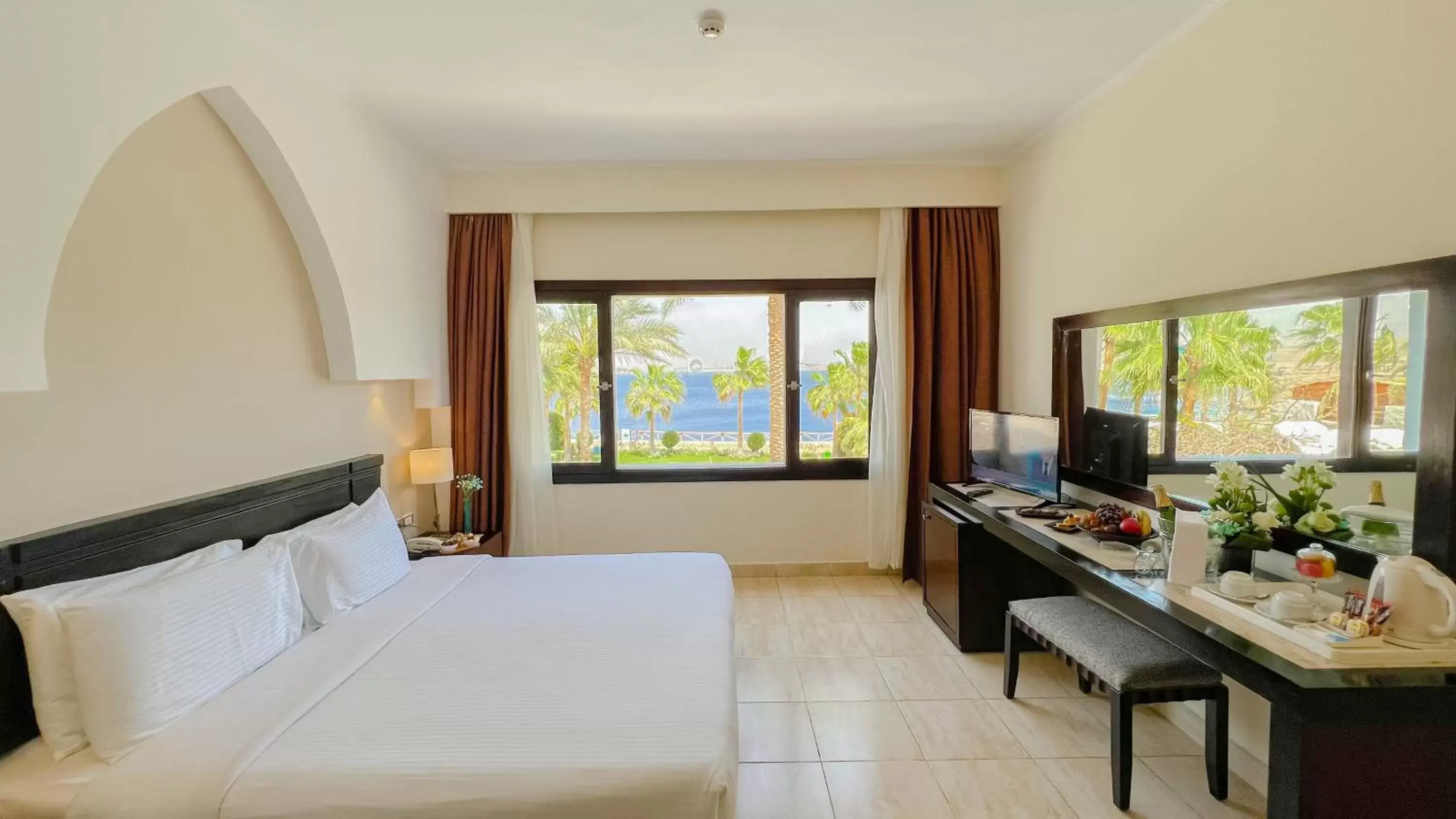 Superior Double Room with Sea View - single occupancy in Sharm Club Beach Resort Superior Double Room with Sea View - single occupancy in Sharm Club Beach Resort