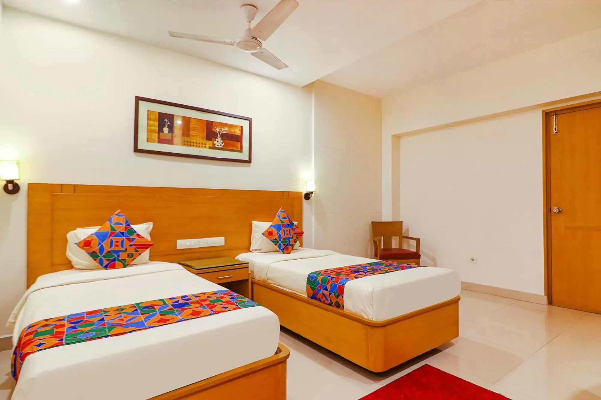 Deluxe Room in FabHotel A&M Deluxe Room in FabHotel A&M