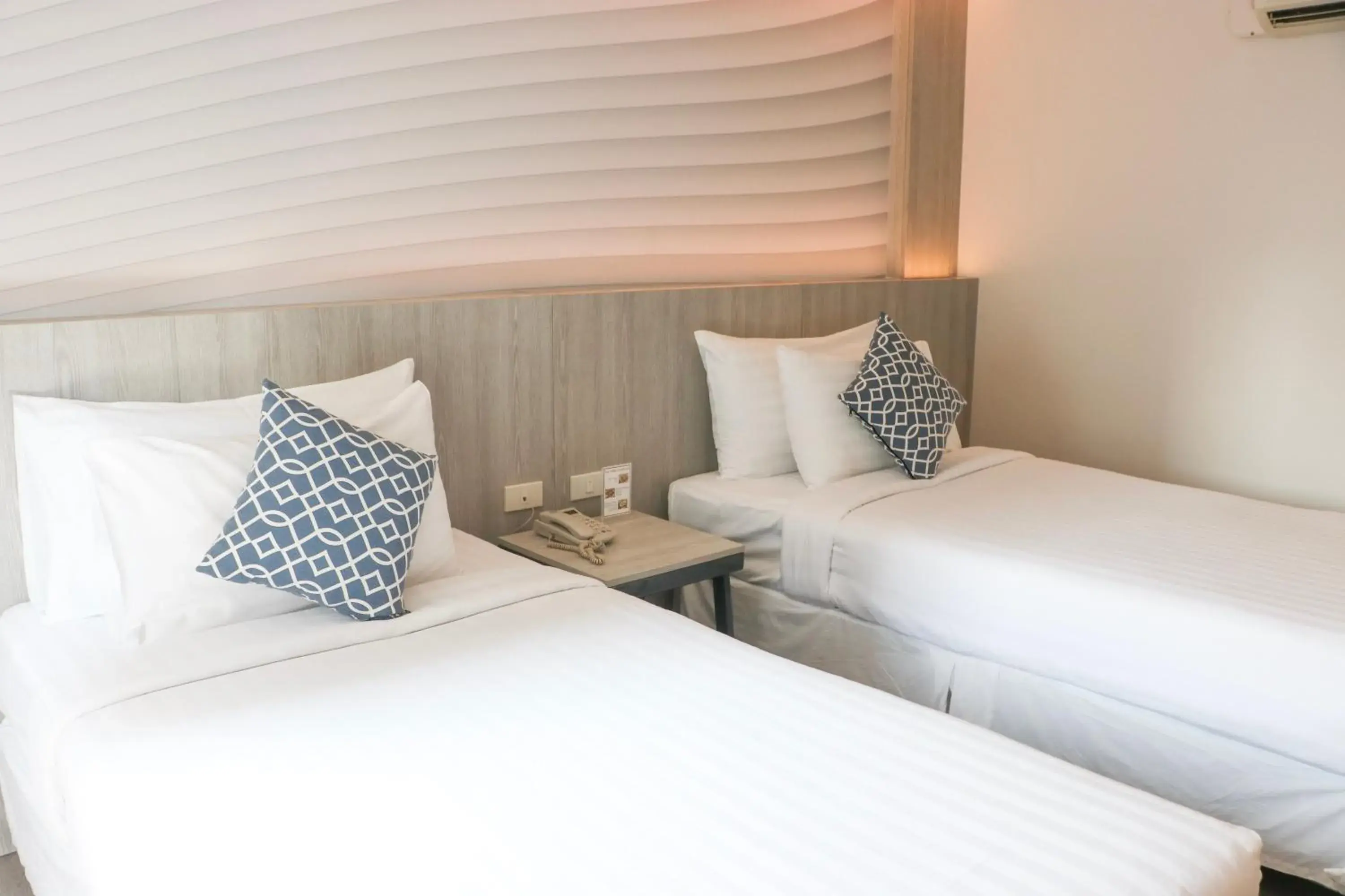 Premier Twin Room with City View in The Mini R Ratchada Premier Twin Room with City View in The Mini R Ratchada