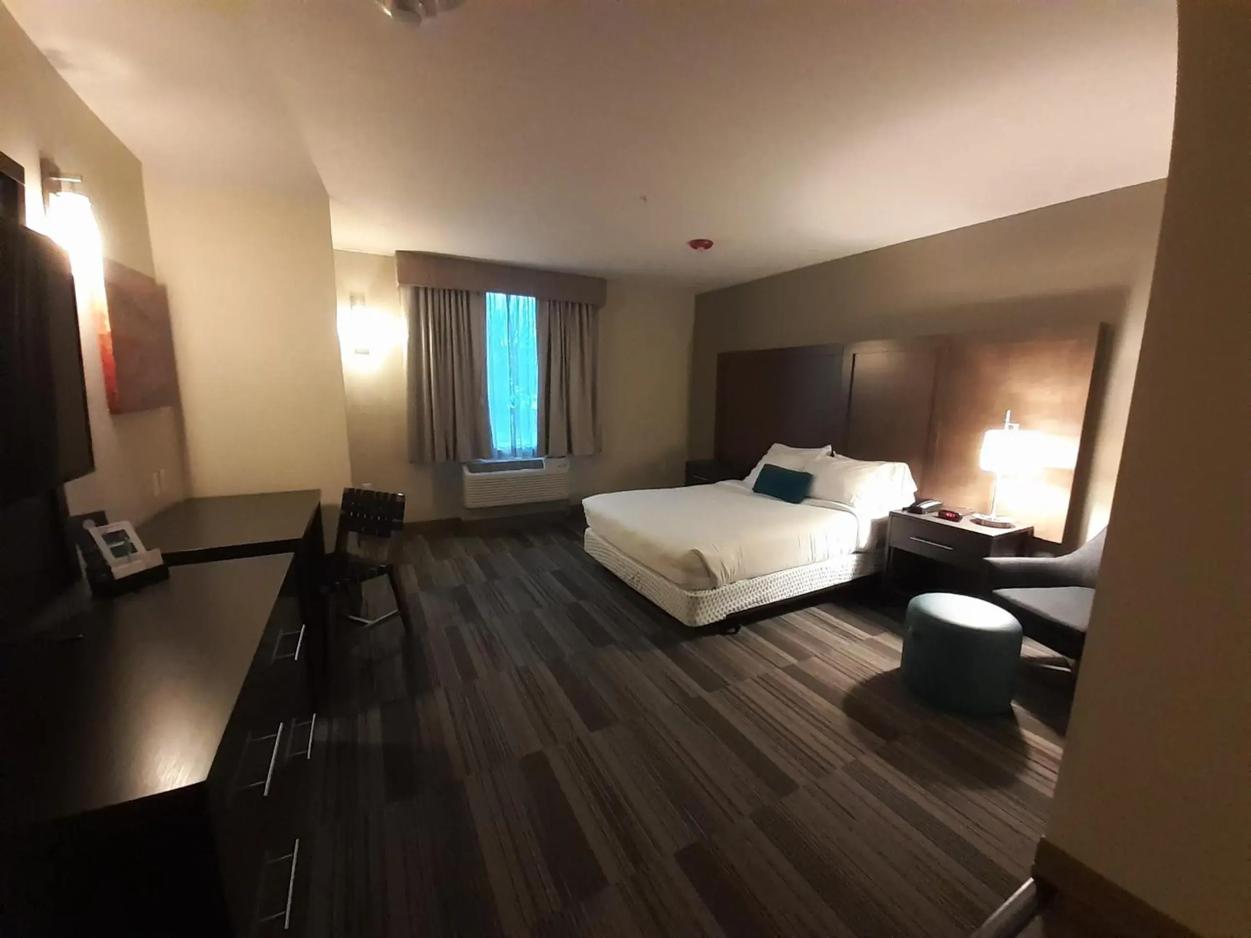 Single Queen ADA roll-in shower - single occupancy in Simple Suites Boise Airport Single Queen ADA roll-in shower - single occupancy in Simple Suites Boise Airport