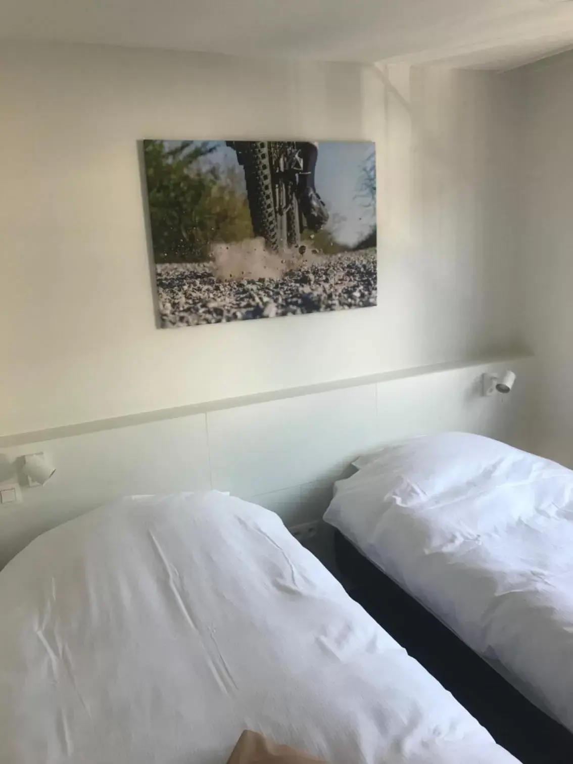 Deluxe Double Room with Shower - single occupancy in PANACHE - BIKE EN SLEEP HOTEL Deluxe Double Room with Shower - single occupancy in PANACHE - BIKE EN SLEEP HOTEL