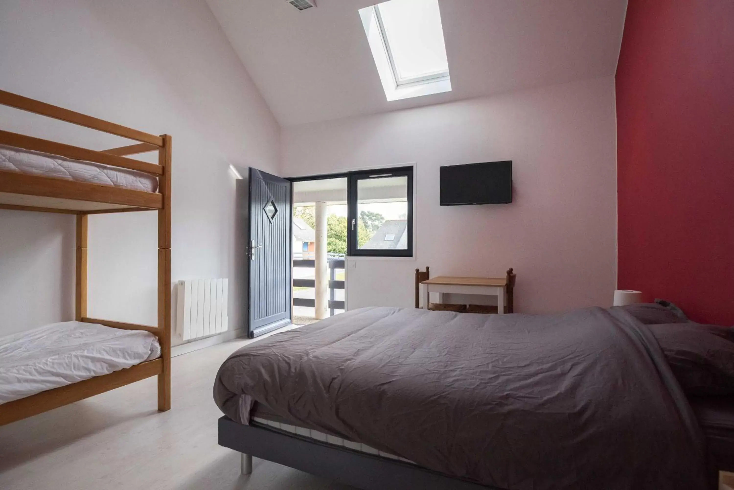 Bed in Les chambres du Bistro du Canal Bed in Les chambres du Bistro du Canal