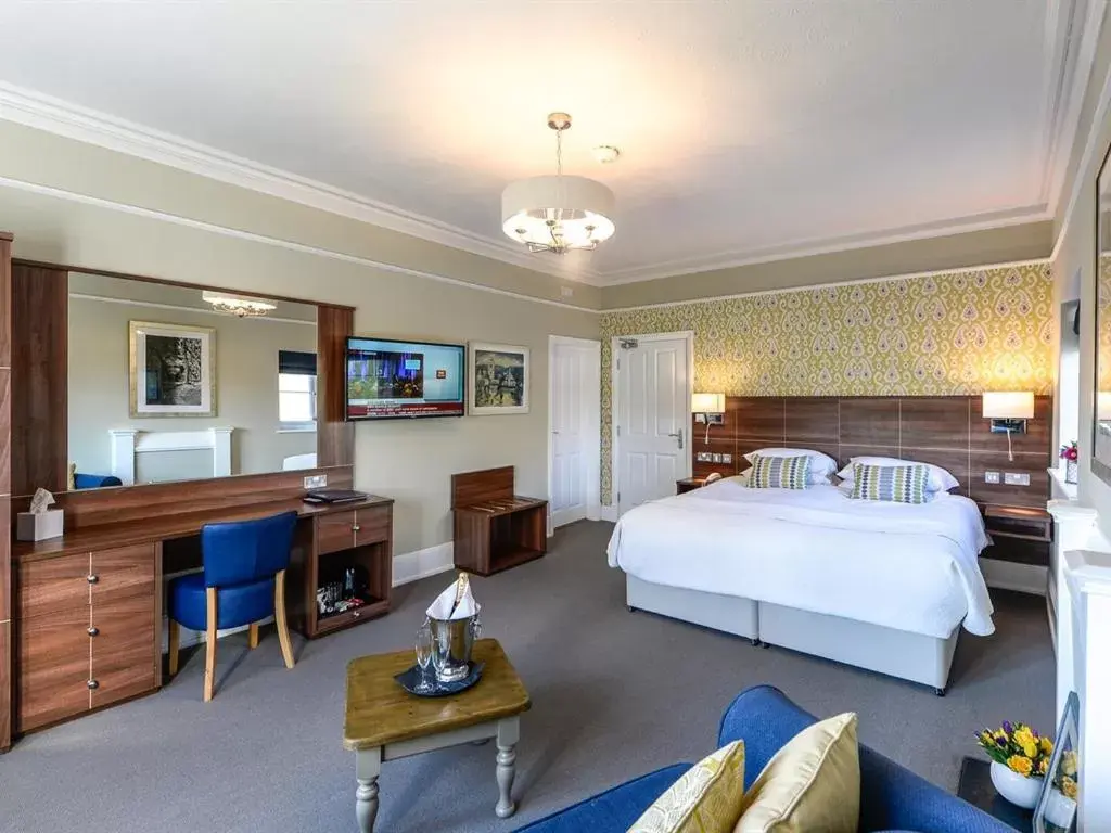 Superior King Room in The Cliffe at Dinham Superior King Room in The Cliffe at Dinham