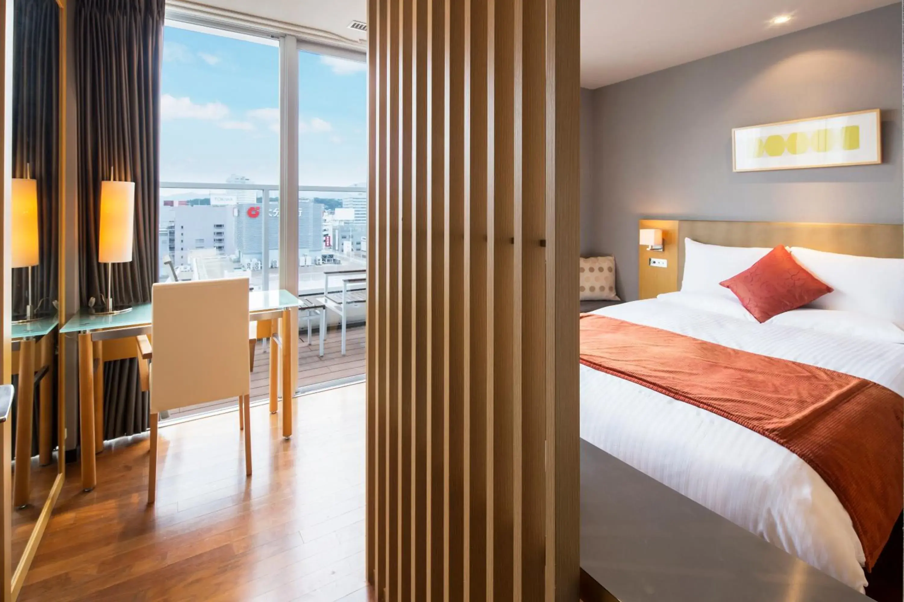 Deluxe Double Room - single occupancy - Non-Smoking in HOTEL MYSTAYS Oita Deluxe Double Room - single occupancy - Non-Smoking in HOTEL MYSTAYS Oita