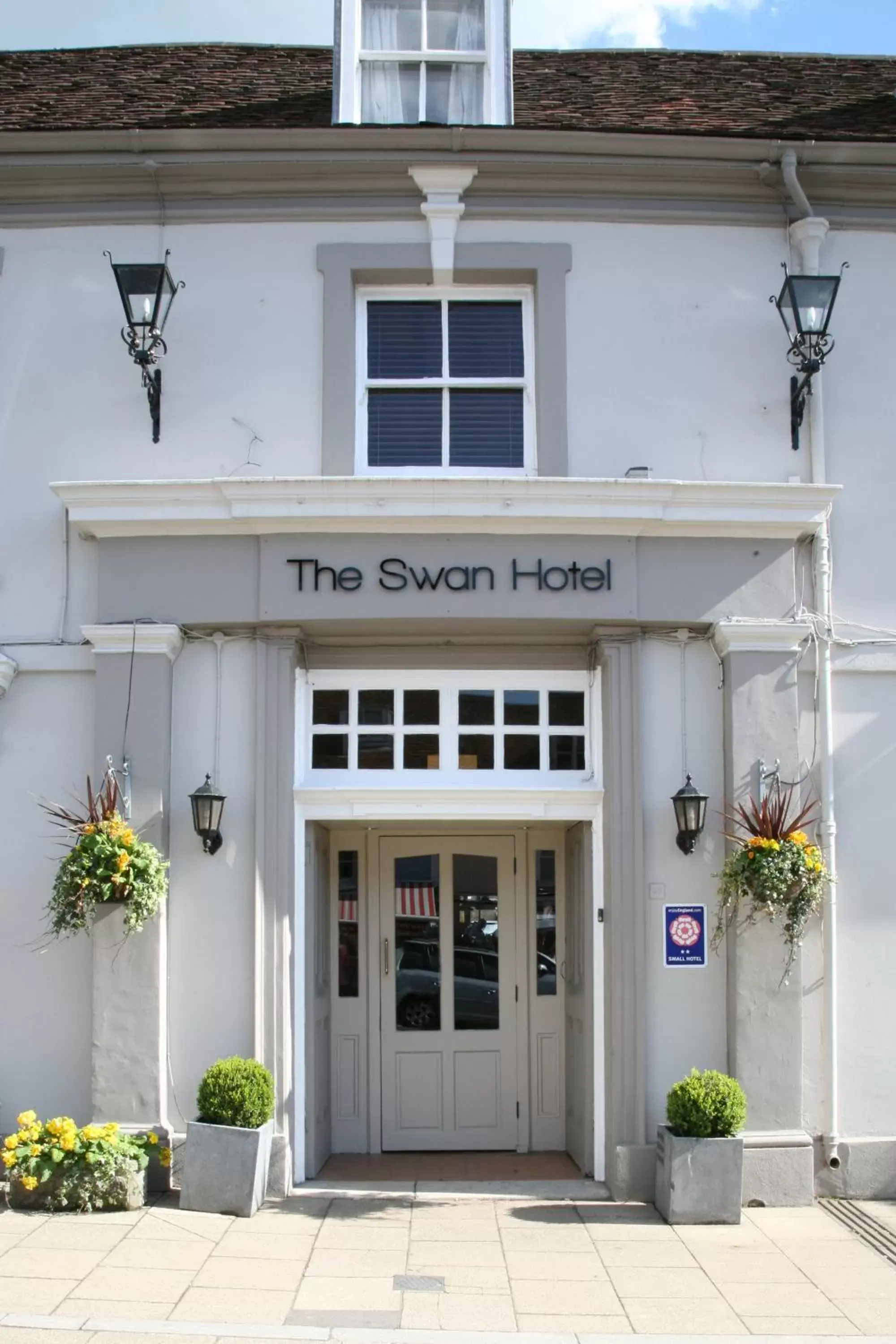 Facade/entrance in The Swan Hotel Facade/entrance in The Swan Hotel