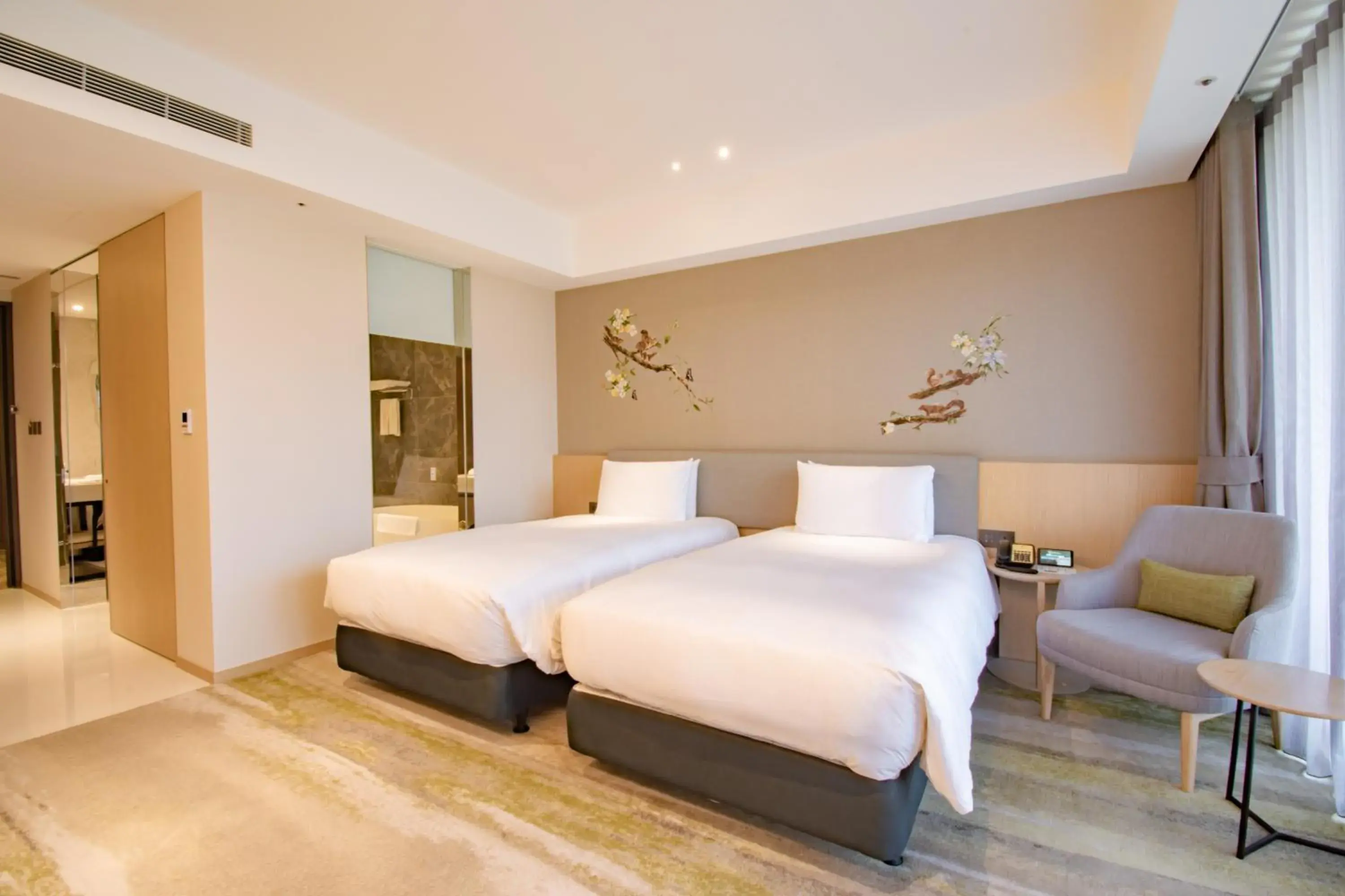 Standard Twin Room in Golden Tulip FAB Hotel New Taipei Standard Twin Room in Golden Tulip FAB Hotel New Taipei