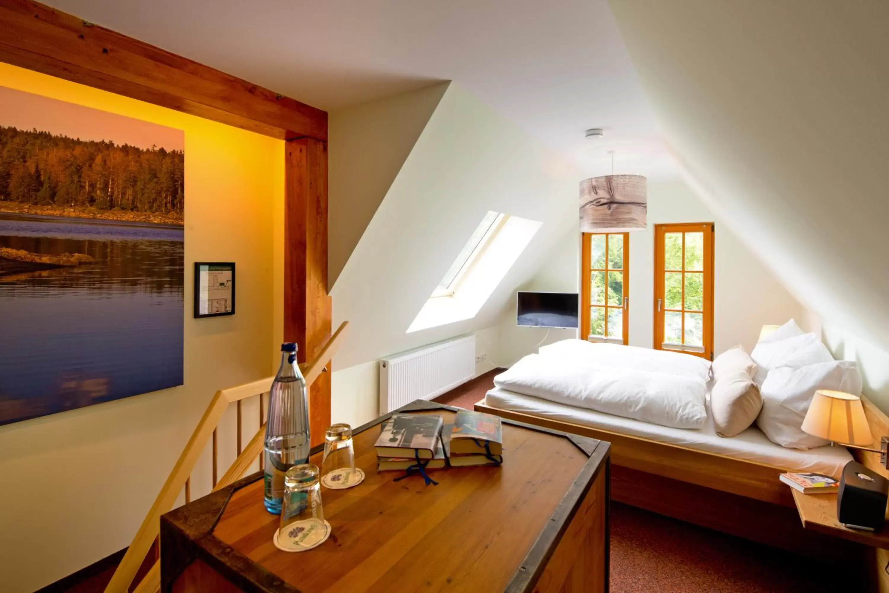 Budget Double Room in Plumbohms Aussichtsreich Gast- und Logierhaus Budget Double Room in Plumbohms Aussichtsreich Gast- und Logierhaus