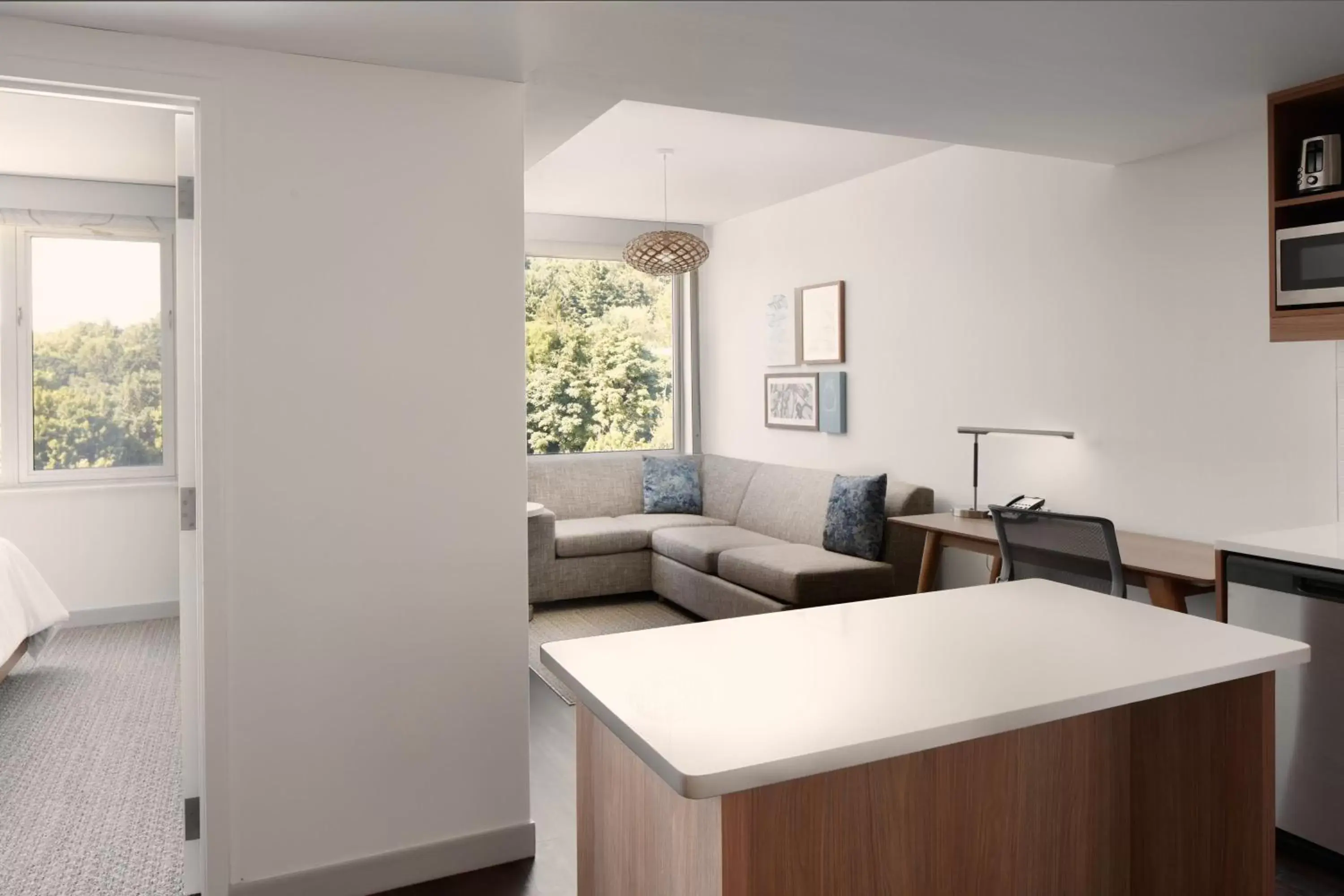 1 Bedroom Suite, 1 King, Sofa bed, Mountain view, Balcony in Element Asheville Downtown 1 Bedroom Suite, 1 King, Sofa bed, Mountain view, Balcony in Element Asheville Downtown