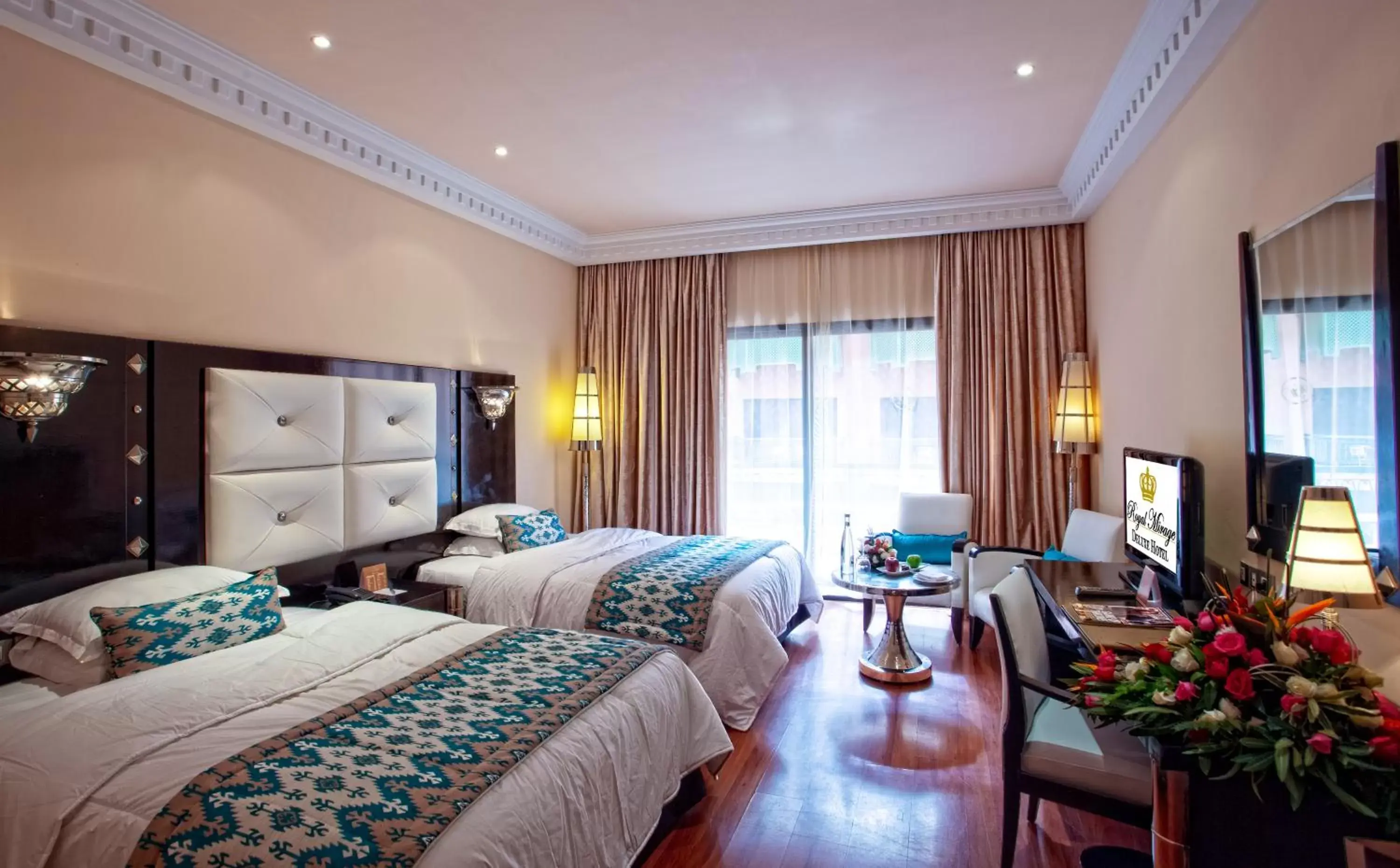 Deluxe Double Room in Royal Mirage Deluxe Deluxe Double Room in Royal Mirage Deluxe