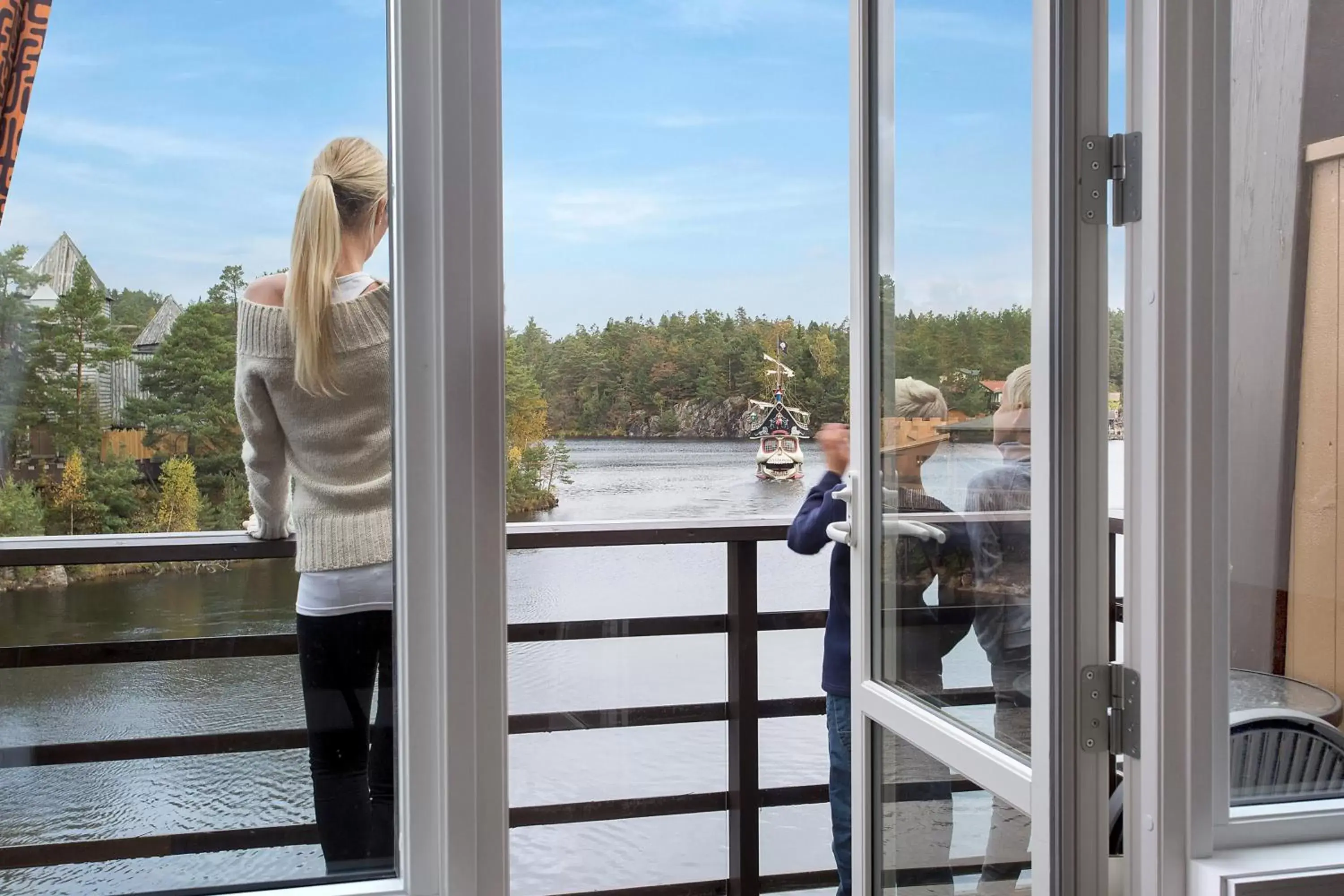 Double Room with Balcony in Dyreparken Hotell Double Room with Balcony in Dyreparken Hotell