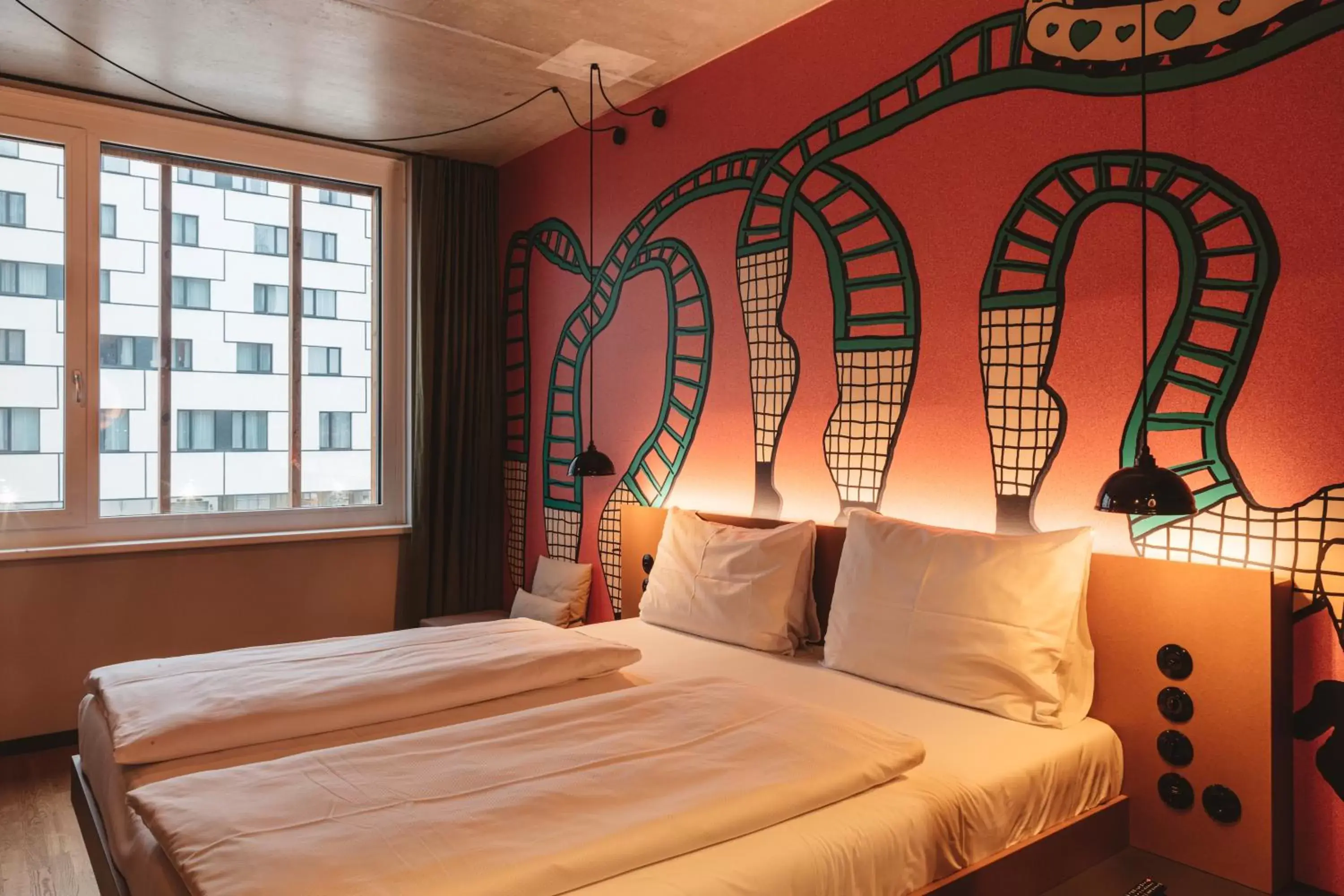 Double Room King in Superbude Wien Prater Double Room King in Superbude Wien Prater