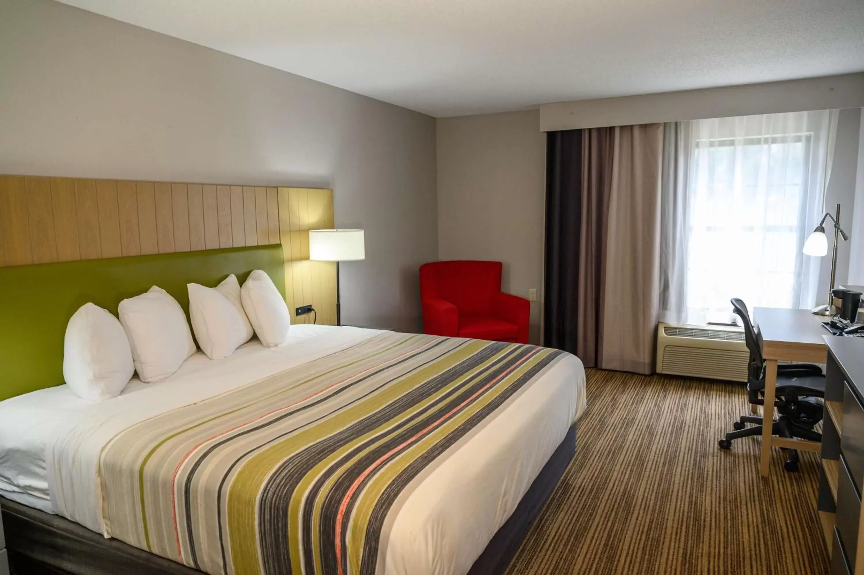King Room with Roll-In Shower - Disability Access in Country Inn & Suites by Radisson, Greenfield, IN King Room with Roll-In Shower - Disability Access in Country Inn & Suites by Radisson, Greenfield, IN
