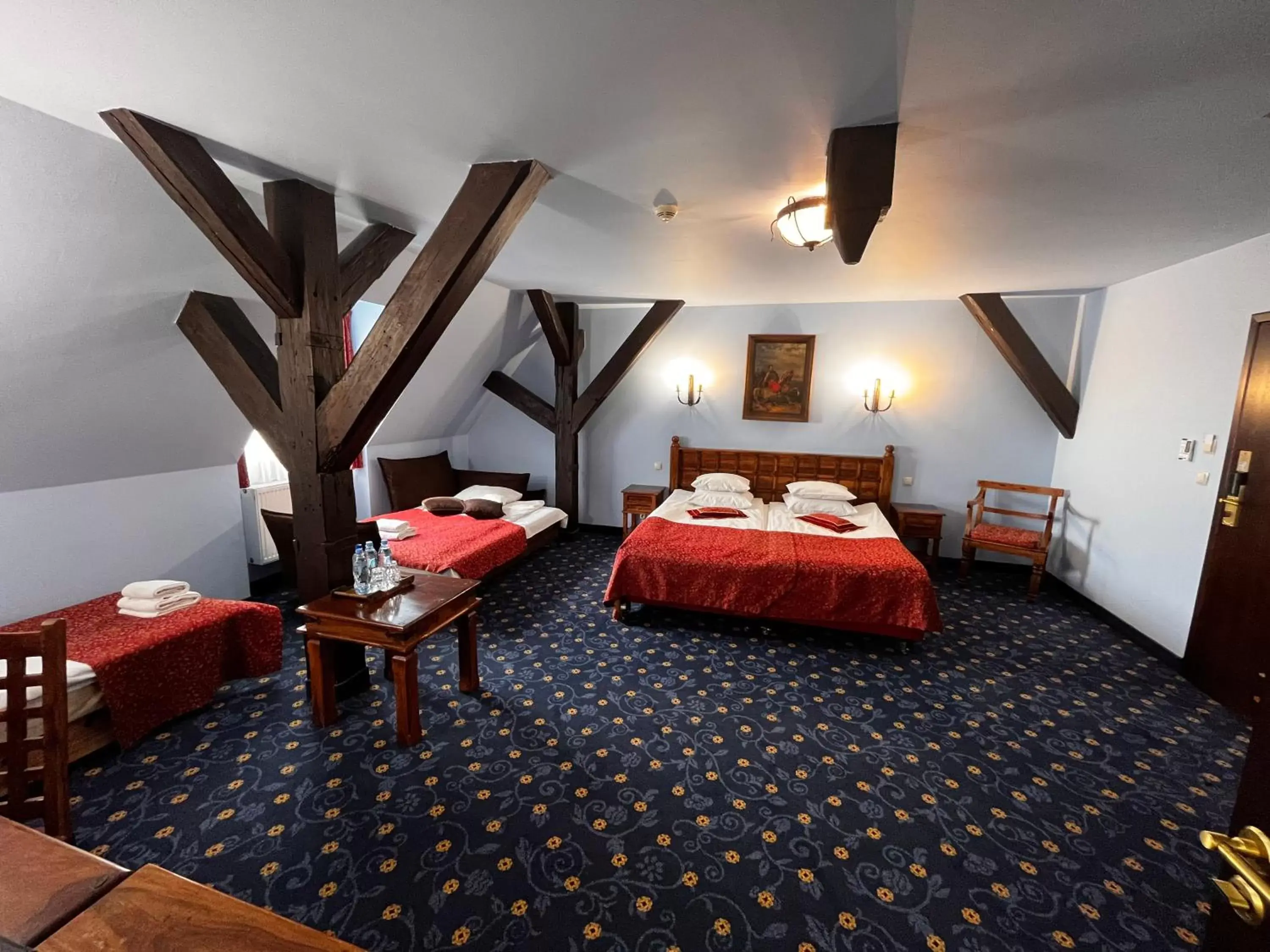 Double Room with Extra Bed in Hotel Zamek Ryn Double Room with Extra Bed in Hotel Zamek Ryn