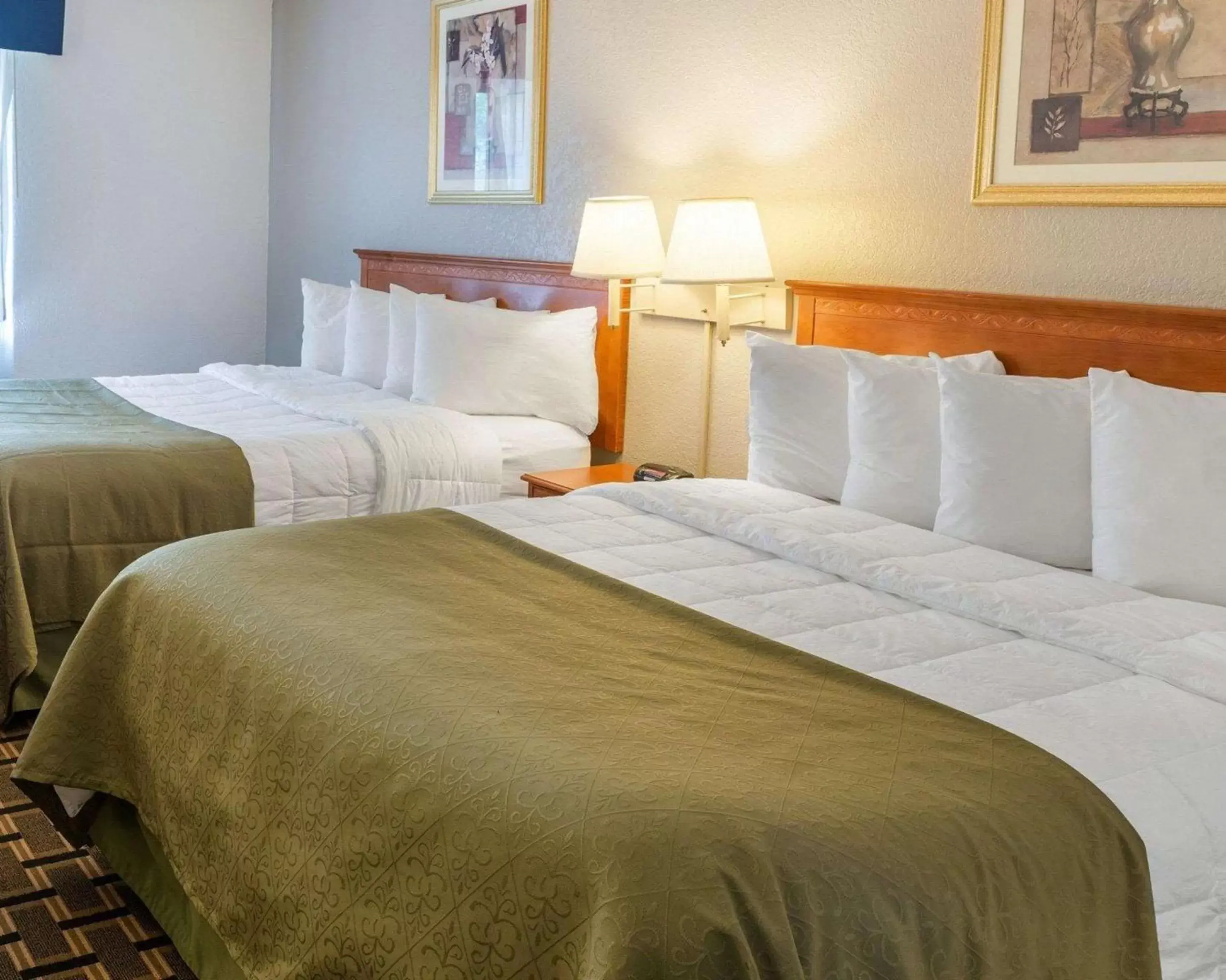 Queen Room with Two Queen Beds - Non-Smoking in Quality Inn Queen Room with Two Queen Beds - Non-Smoking in Quality Inn