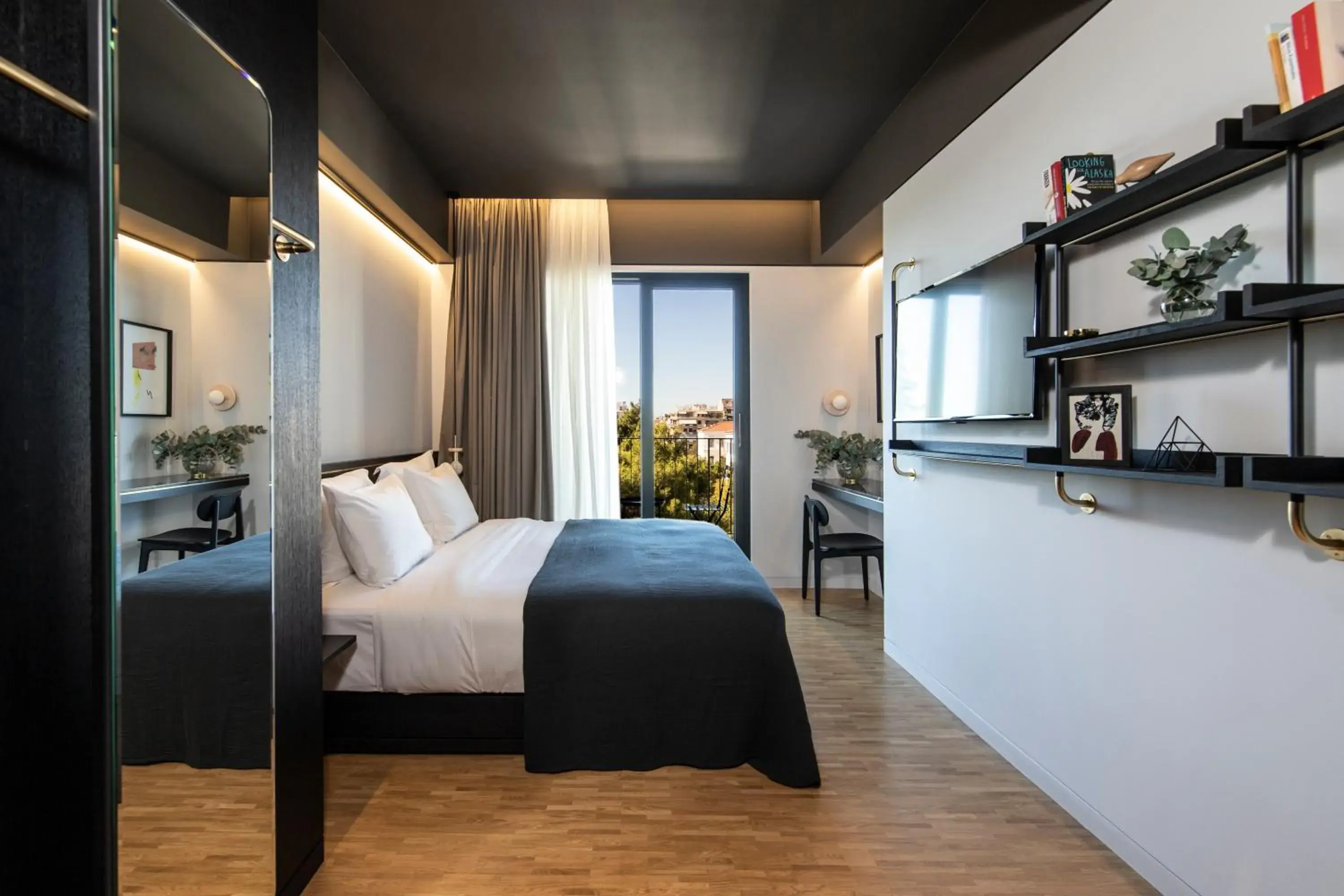 Superior Room with Balcony - single occupancy in The Modernist Athens Superior Room with Balcony - single occupancy in The Modernist Athens