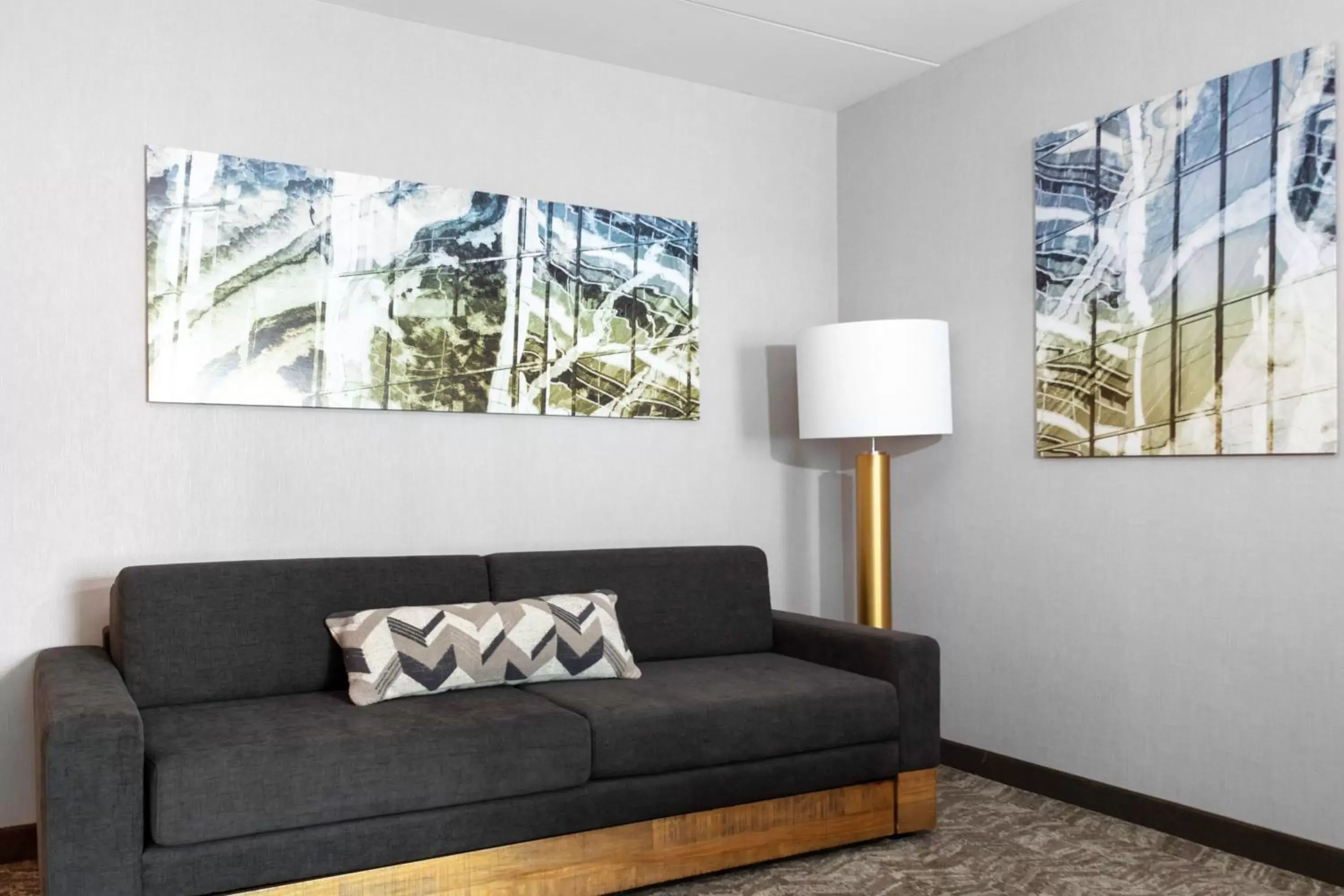 King Suite with Trundle Bed - Hearing Accessible in SpringHill Suites By Marriott Durham City View King Suite with Trundle Bed - Hearing Accessible in SpringHill Suites By Marriott Durham City View