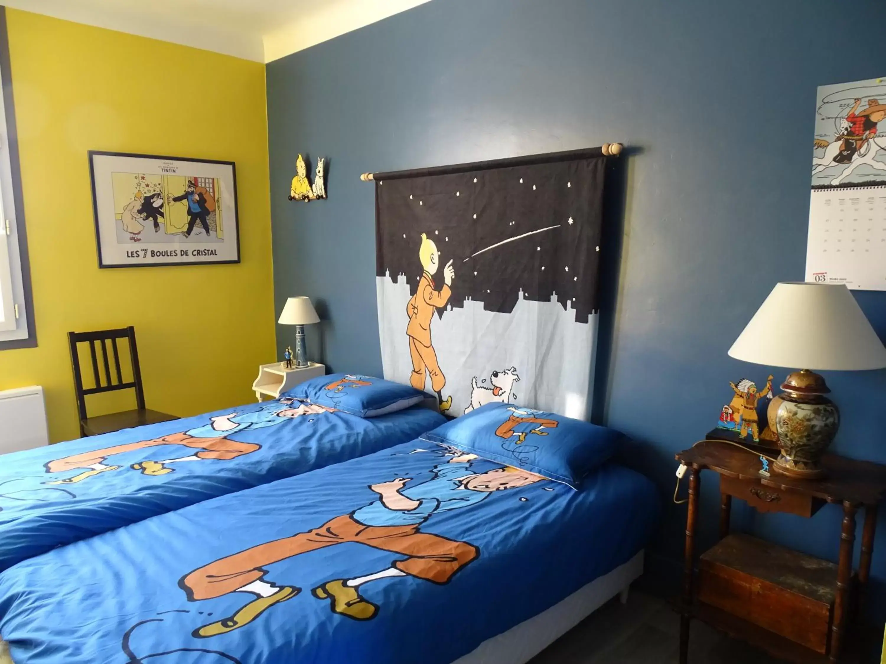 Double Room with Shared Bathroom in Bed & Breizh Double Room with Shared Bathroom in Bed & Breizh
