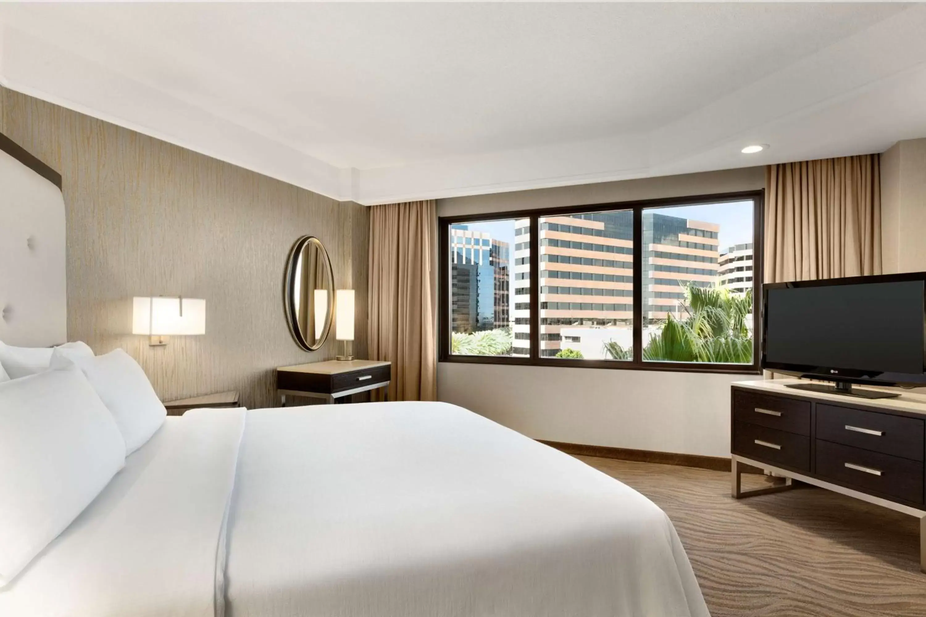 Corner King Suite - Non-Smoking in Embassy Suites by Hilton Irvine Orange County Airport Corner King Suite - Non-Smoking in Embassy Suites by Hilton Irvine Orange County Airport